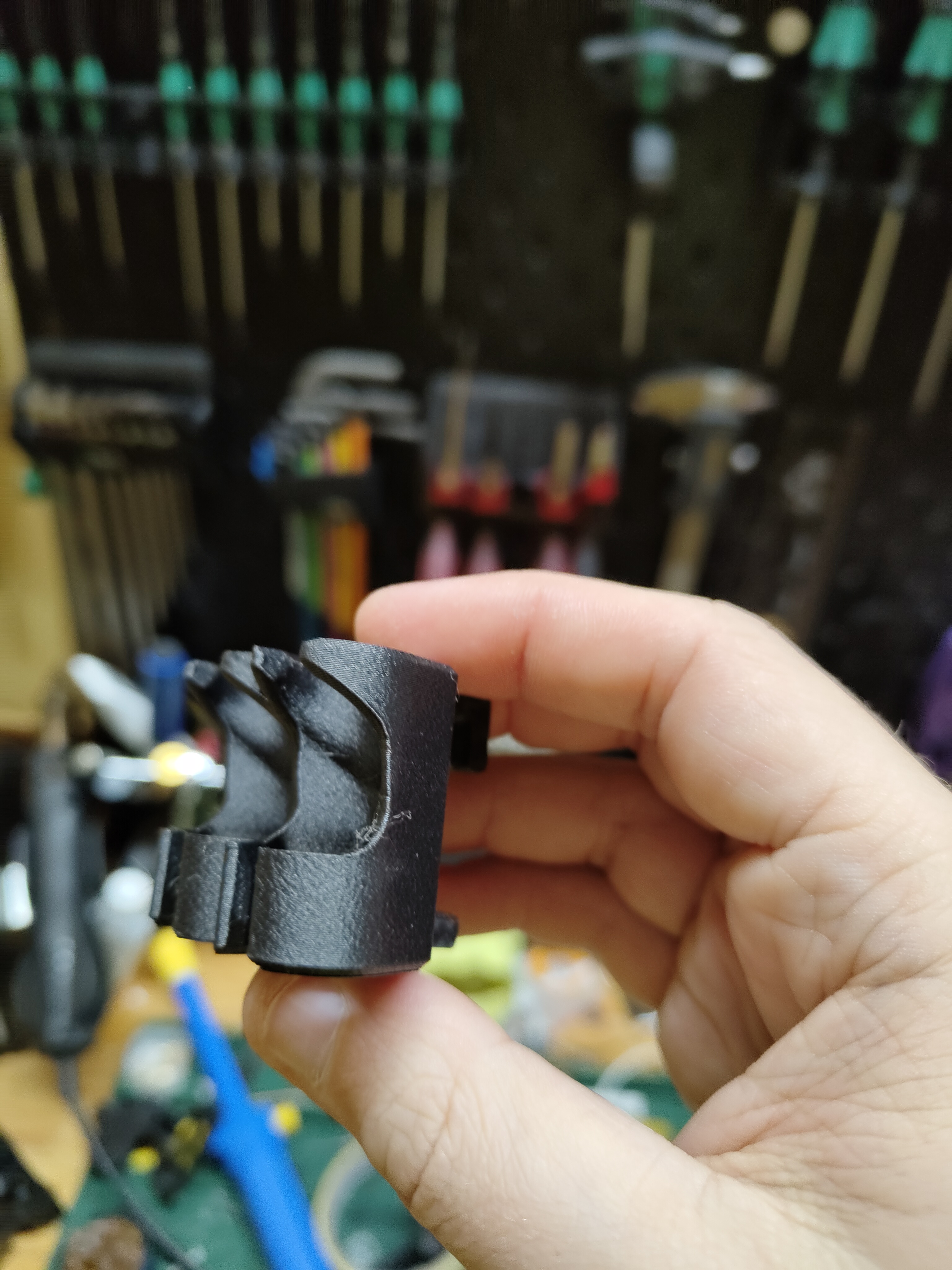 Skadis Holder for Wera Kraftform Micro 2X version 3D model thumbnail
