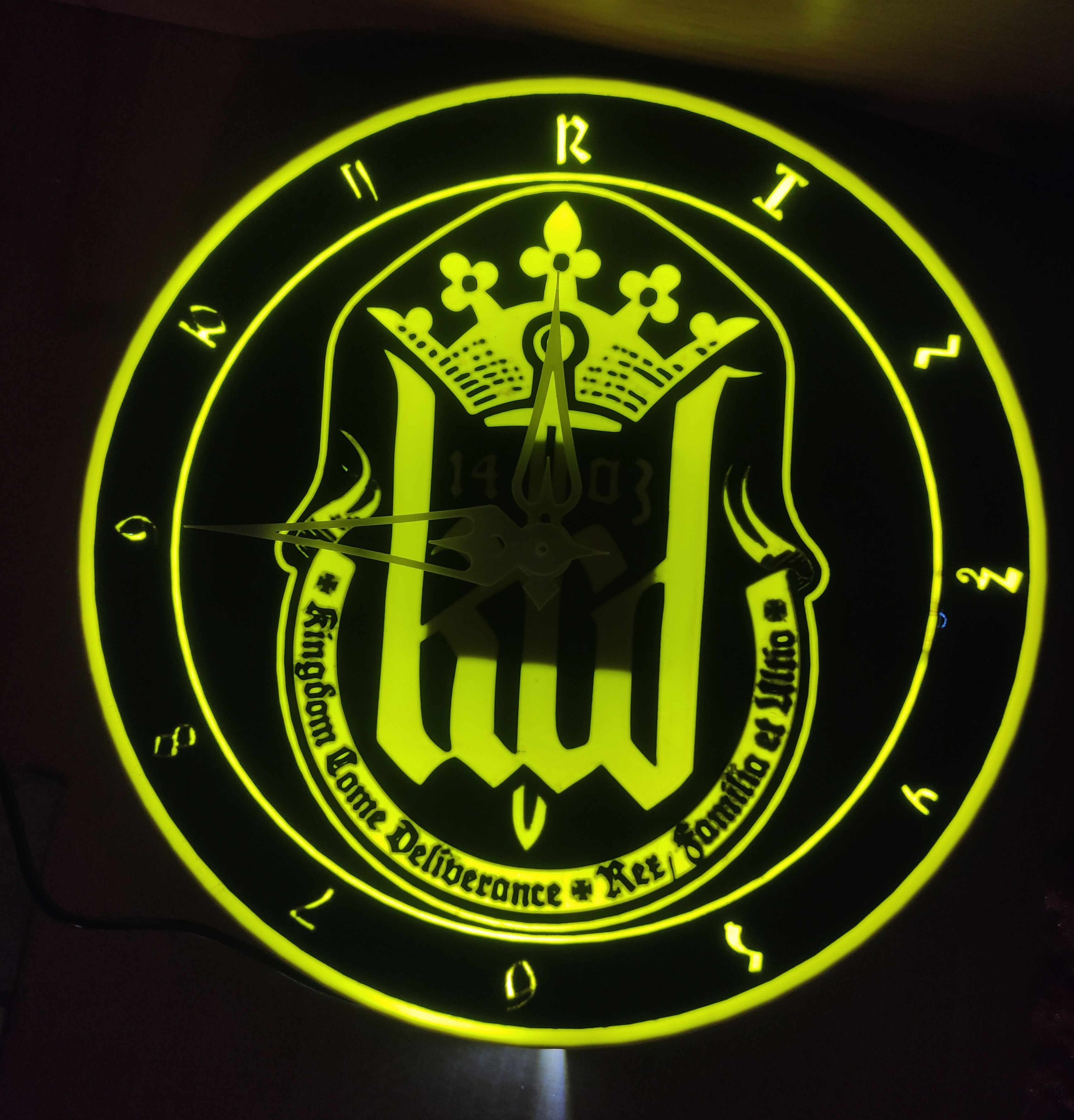 Hodiny Kingdom Come / Kingdom Come Clock — miniatura 3