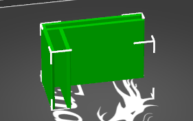 support plaque en verre
