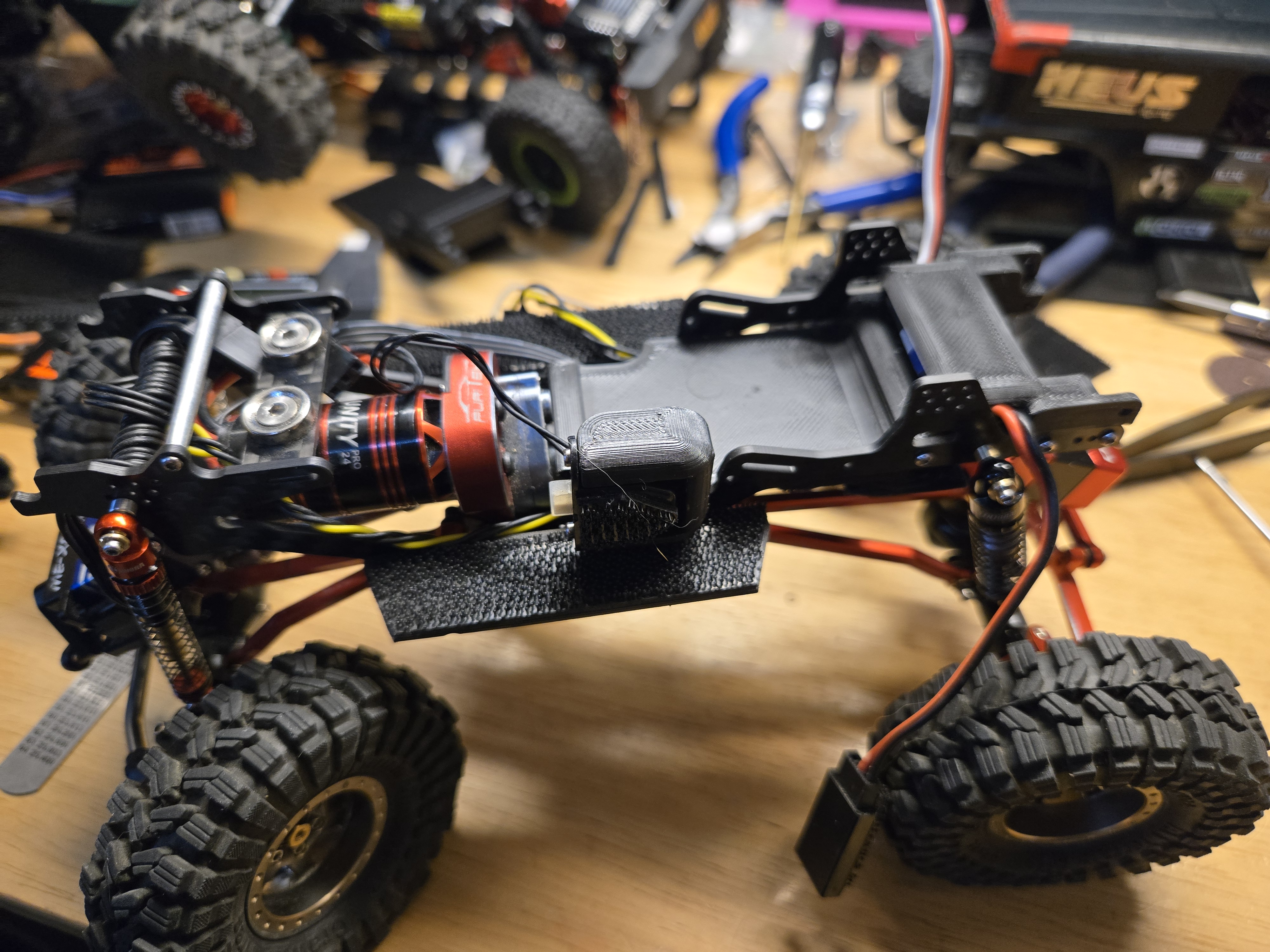 scx24 meus mb24 battery/receiver tray