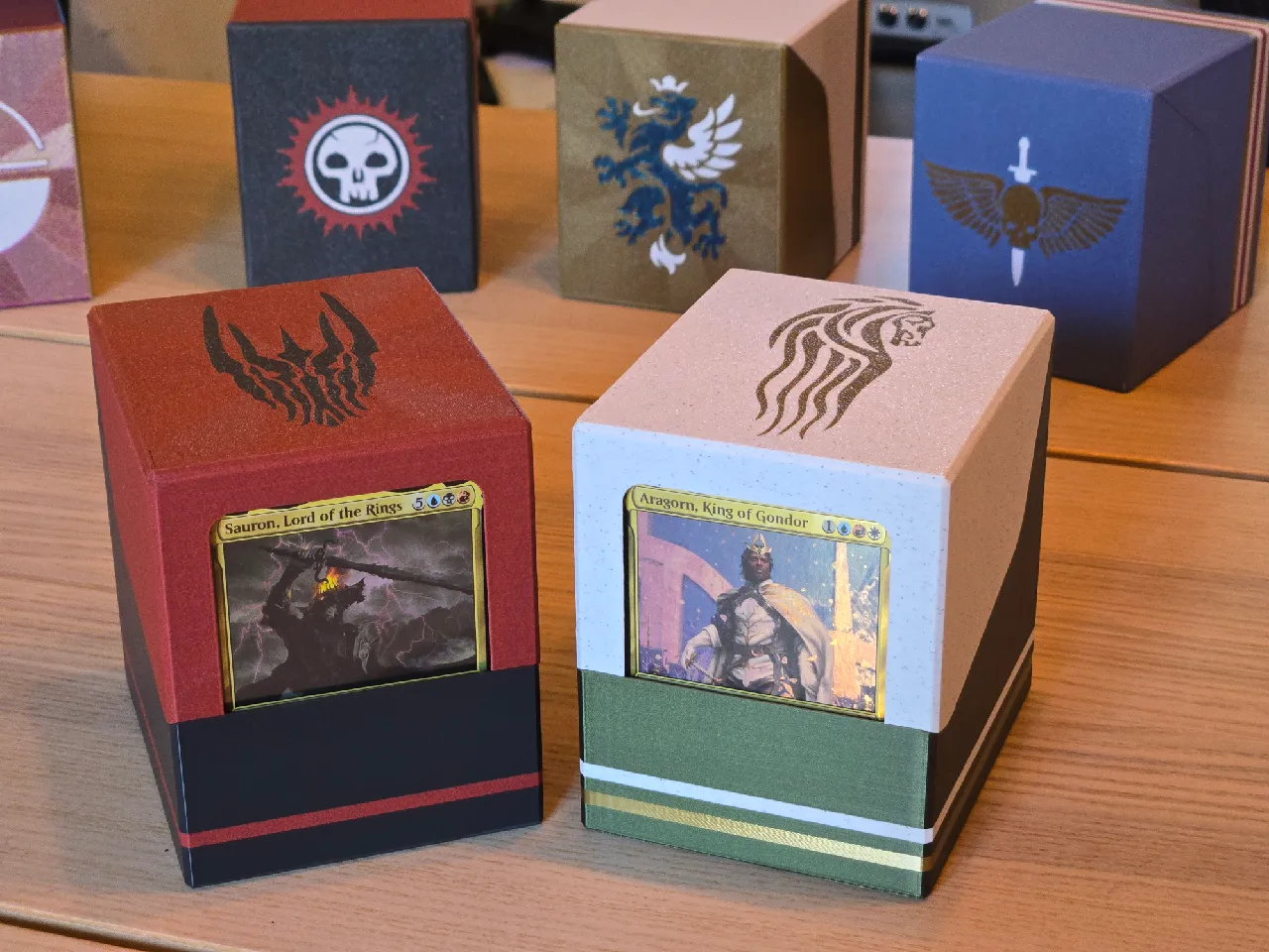 Functional Commander Deck Box - Single Sleeved by RandomMistakes ...