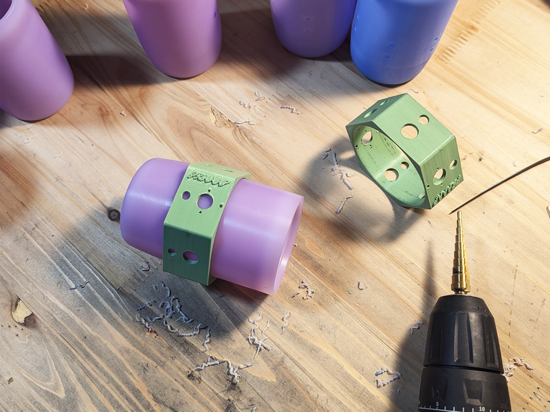 PRAAAP / BIKEPOLO head drilling guide