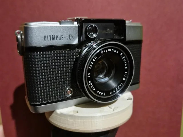 Olympus PEN D panoramic tripod adapter