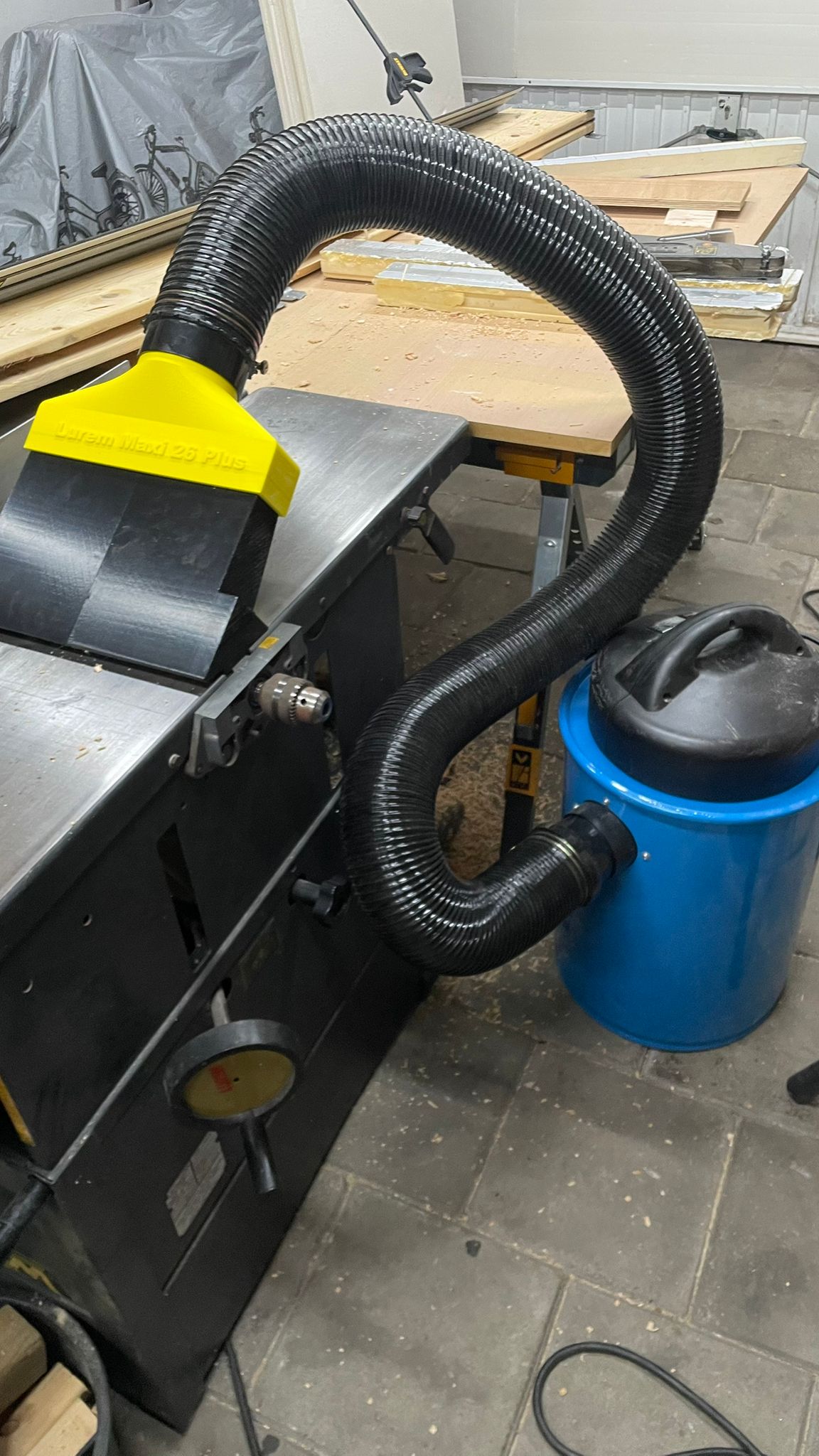 Dust Hose Connector for Lurem Maxi 26 Plus