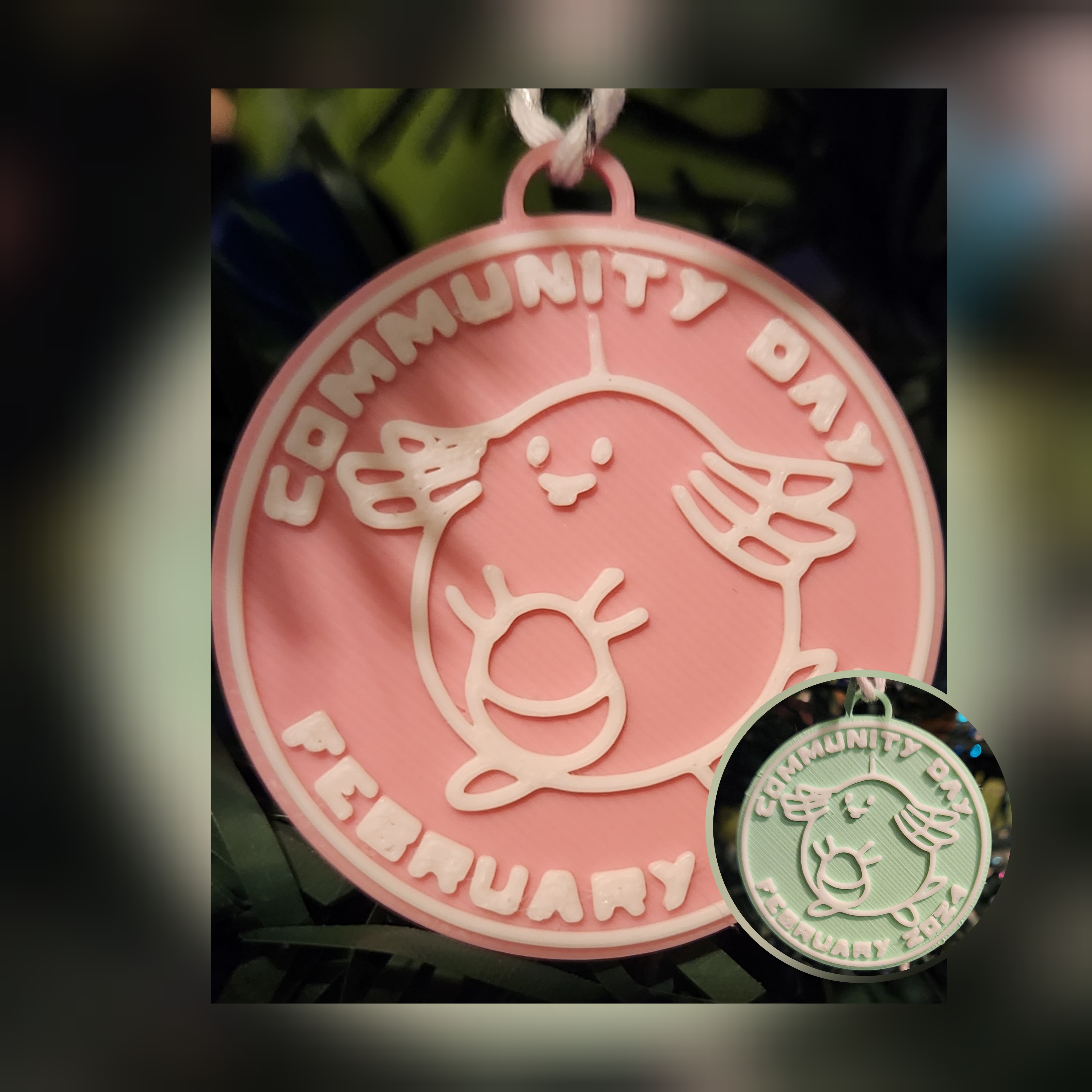 Pokemon Go Community Day #82 coin - Chansey Ornament