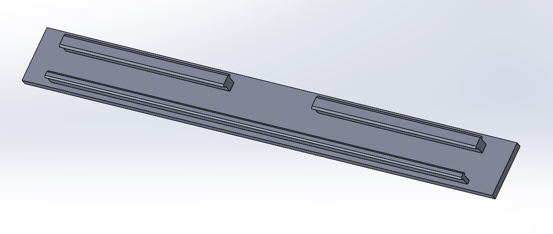 End cap for Bambu Labs fixed litho frame