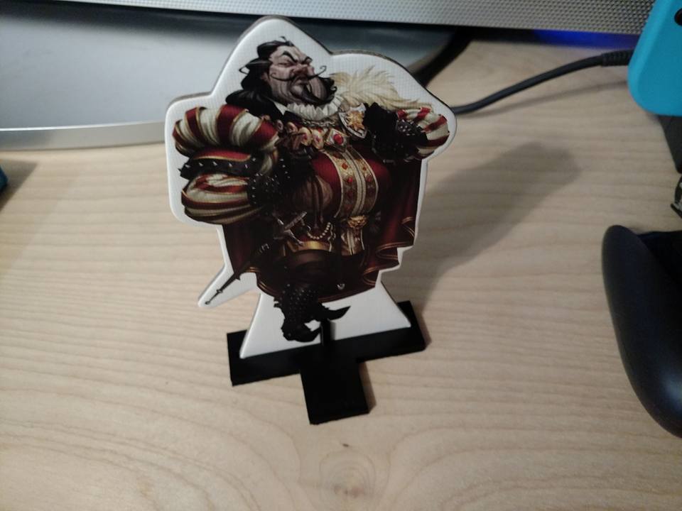 Sheriff of Nottingham Board Game Stand (Flat Bottom)