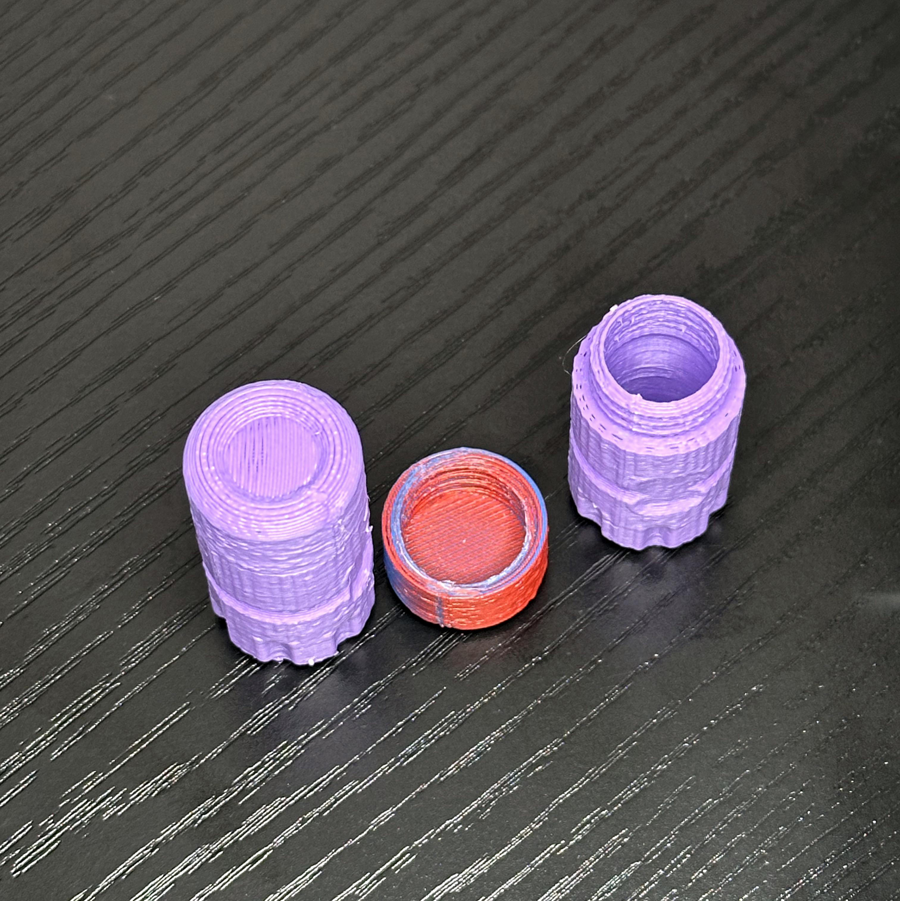 Pill Pods (Pillbox / Supplement dispenser) - Smaller 3D model thumbnail