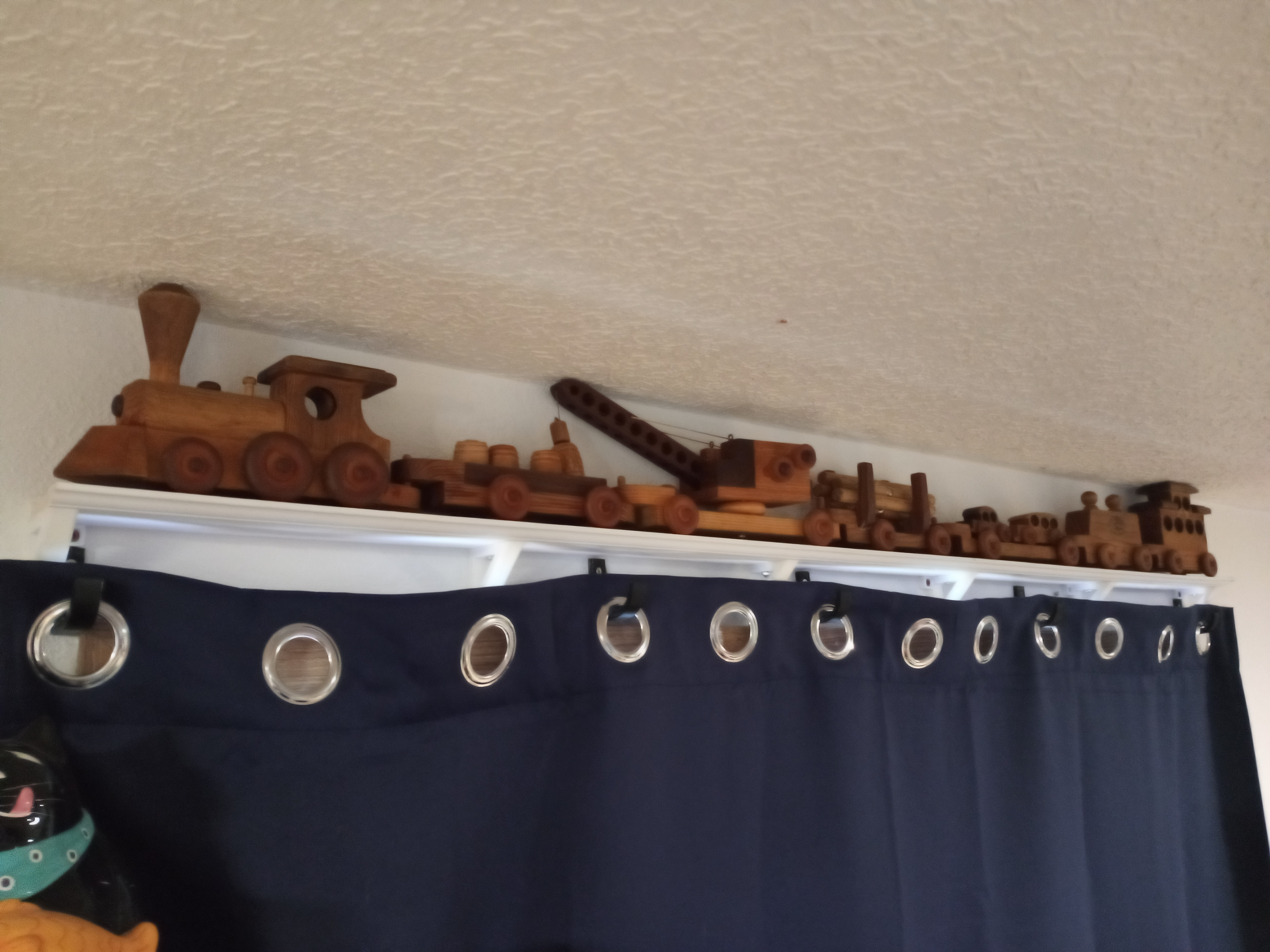 Baseboard Molding Shelf