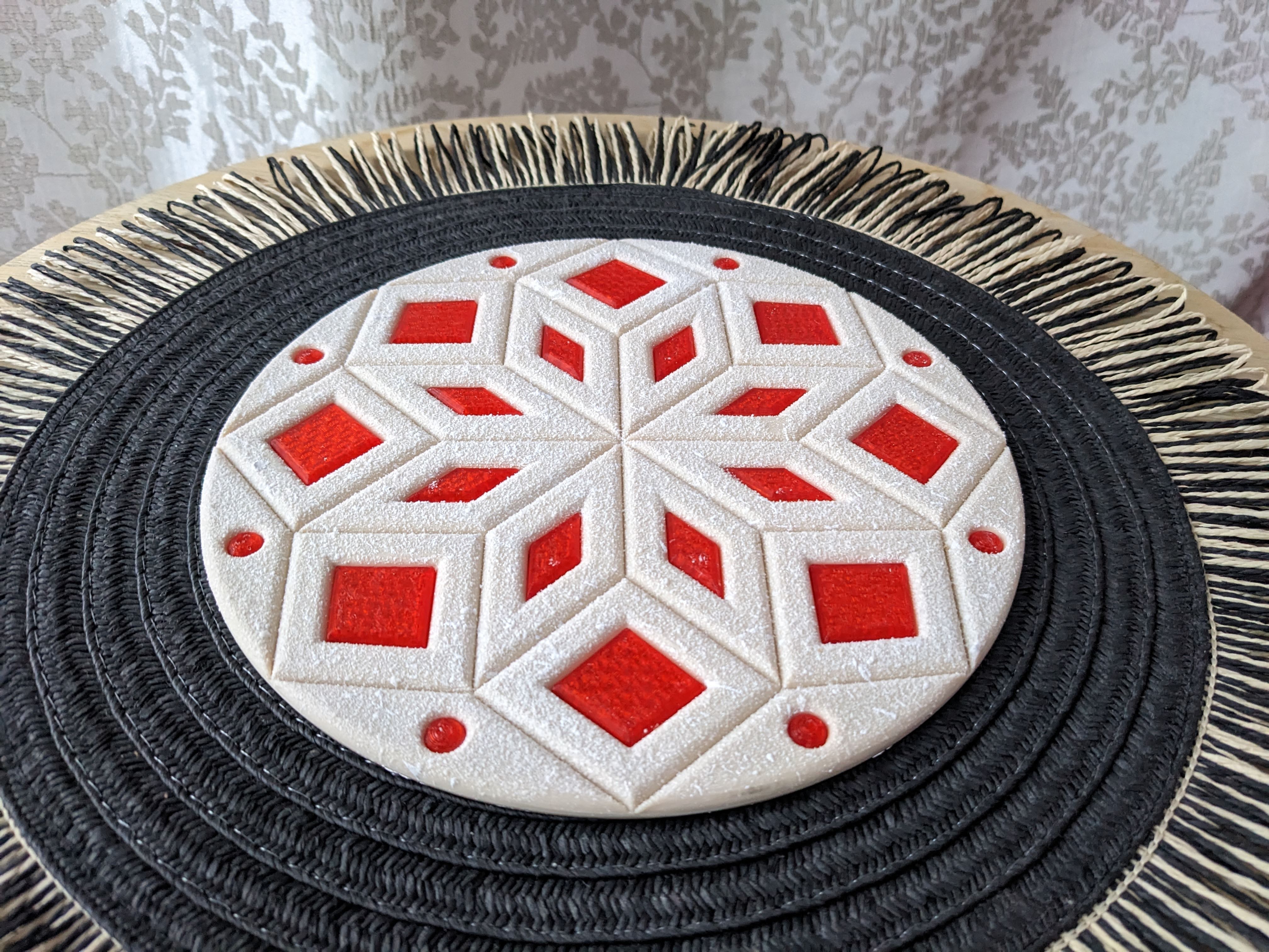 Christmas linzer cookie - linecké