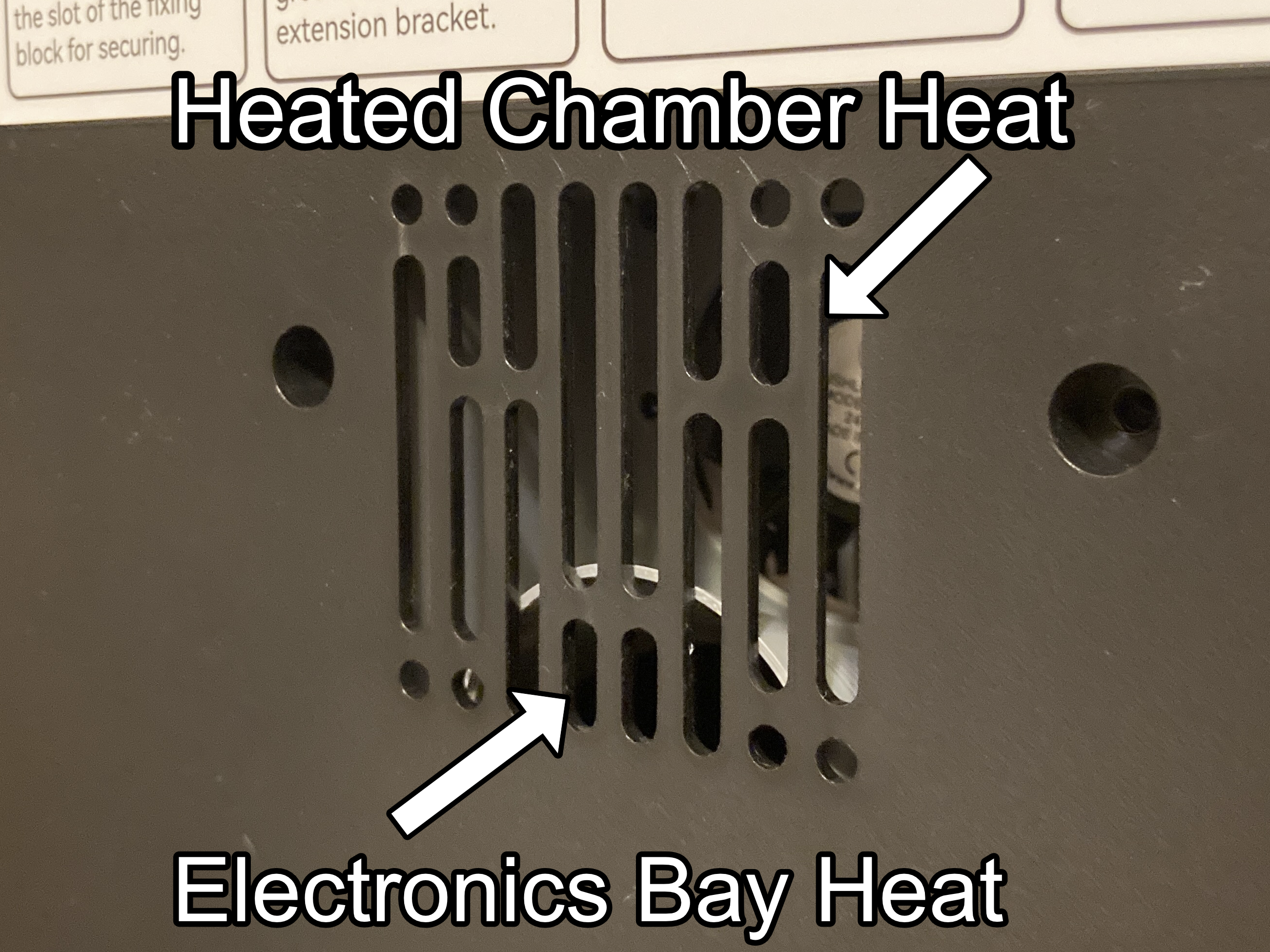 Qidi Q1 Pro Heated Chamber & Electronics Bay Vent