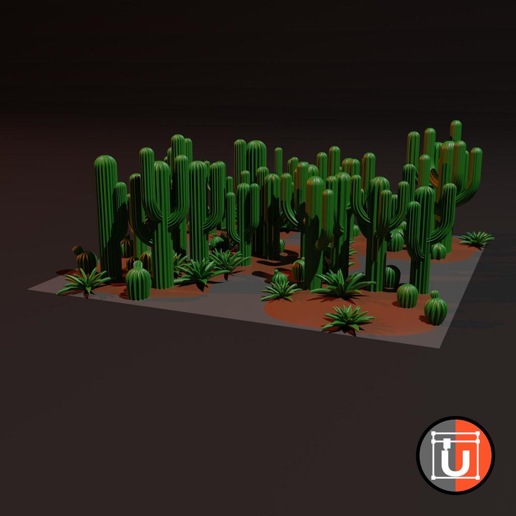 Updated Desert Plant Library