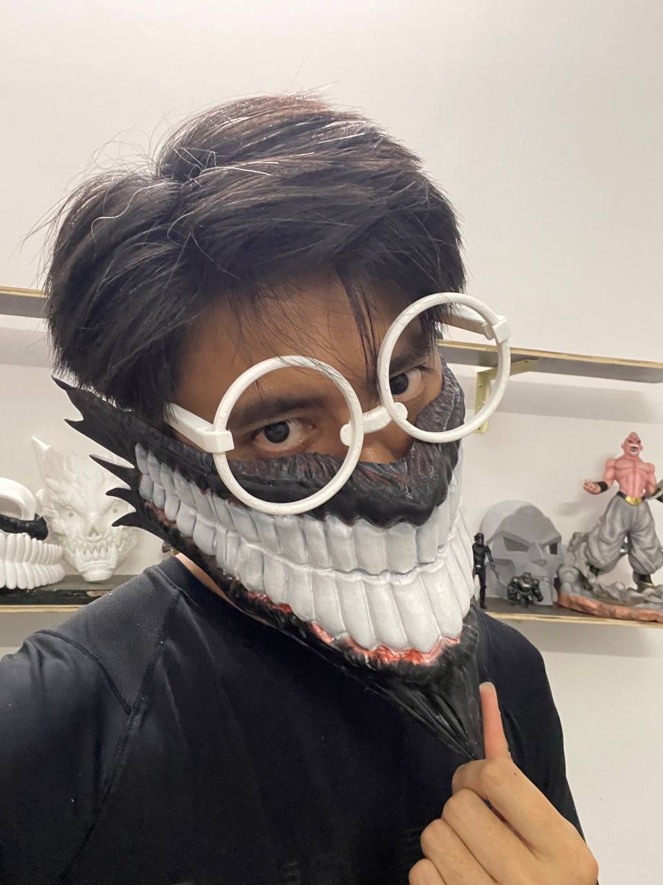 Dandadan Okarun Cosplay Eyes Glasses - FREE STL