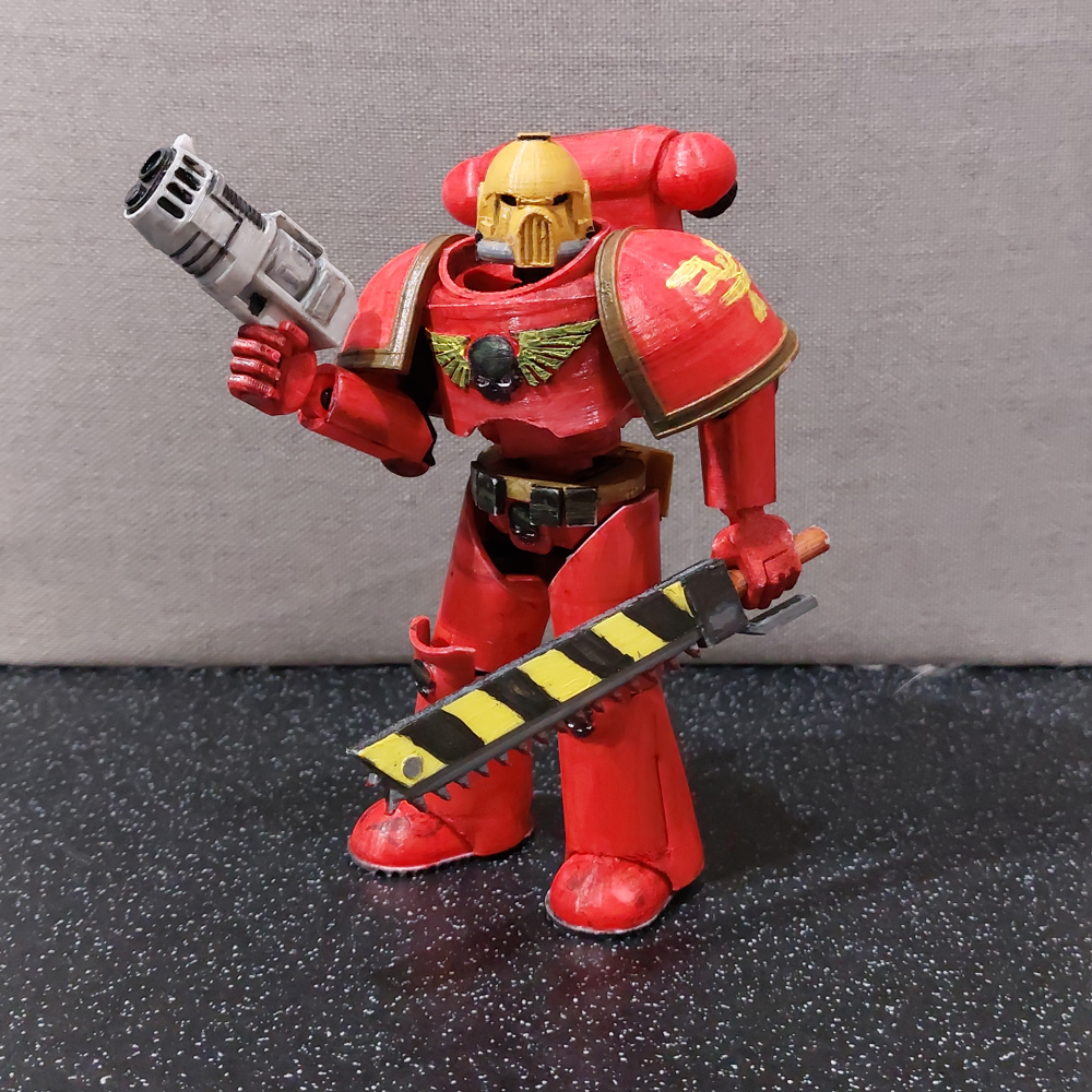 Plasma Pistol for Dummy 40K hand