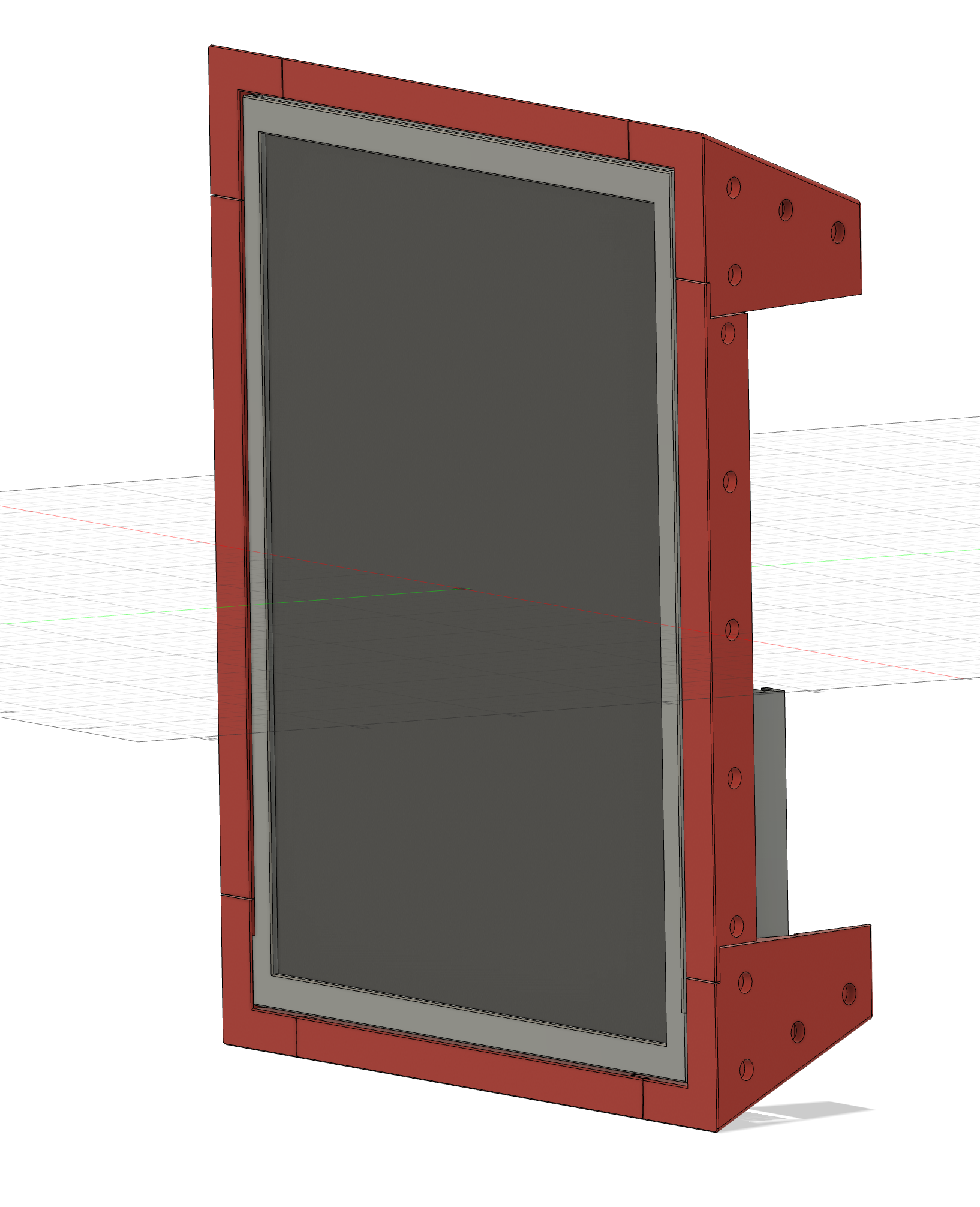 Prusa Core one Left side Buildplate holder