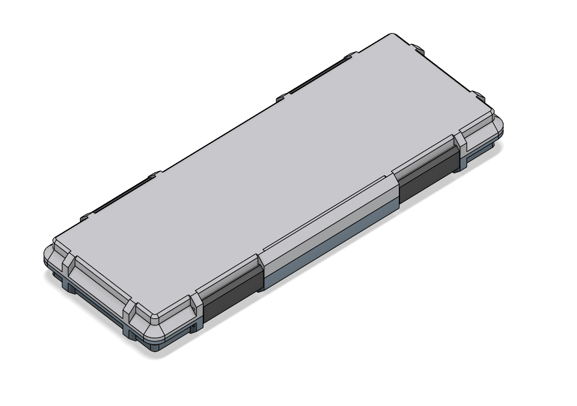 Parametric Box v2 (double clasp) Fixed Parameters