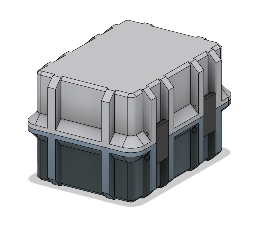 Parametric Box v2 (double clasp) Fixed Parameters — miniatura 2
