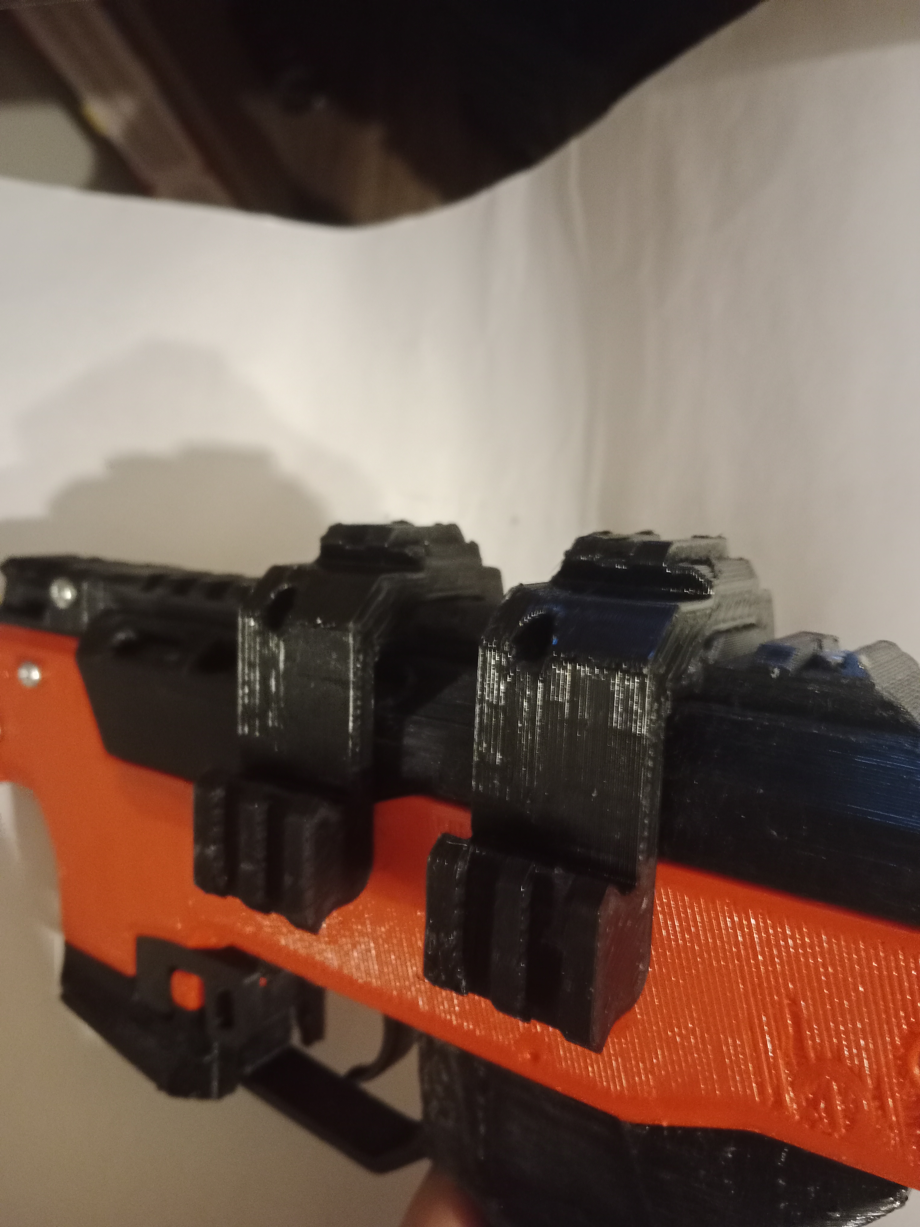 Airsoft mosquito side rail