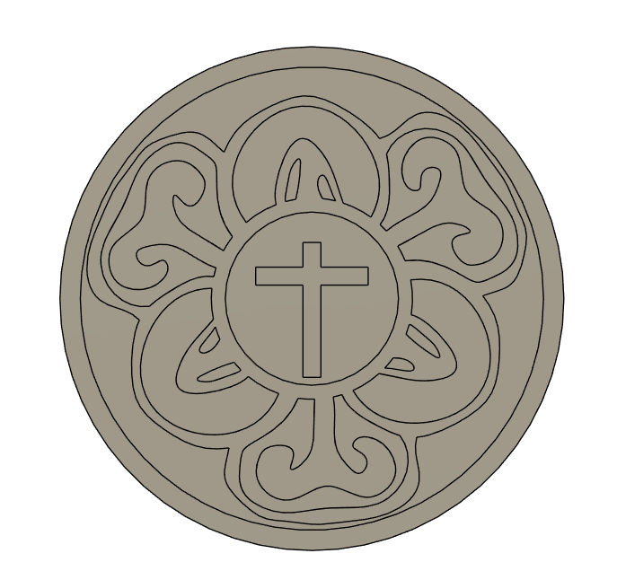 Sigil for decorating letters