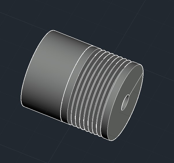 V-belt pulley 8 grooves with hub