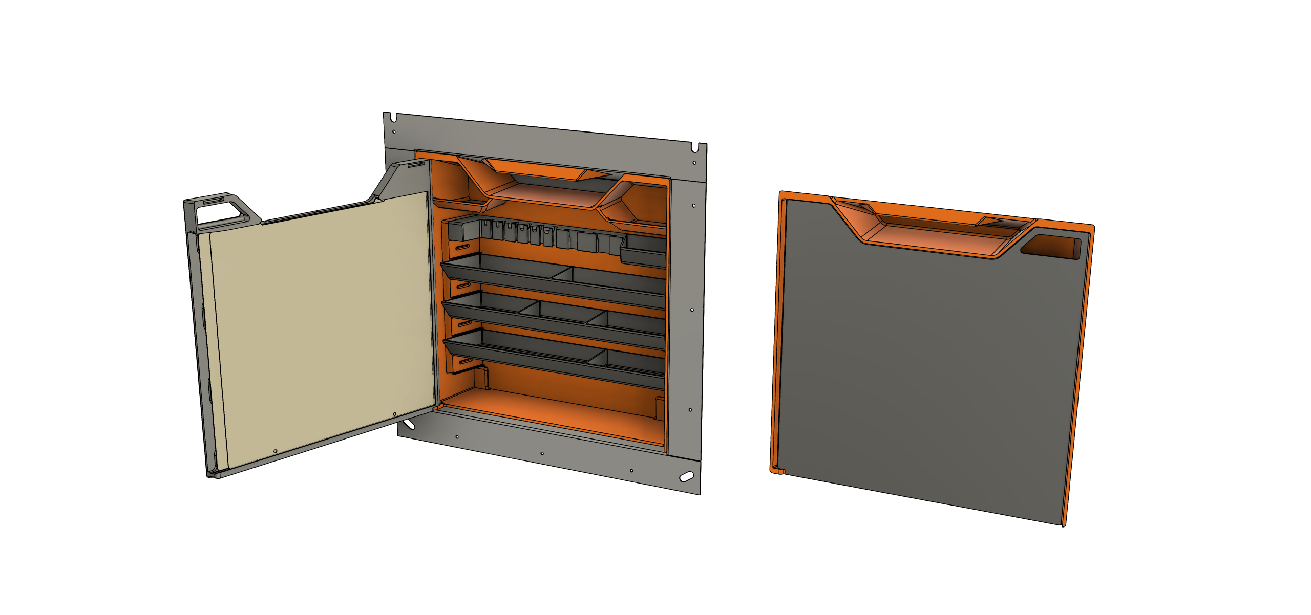 Miniatura 5 do modelo 3D Prusa Core One Side Storage