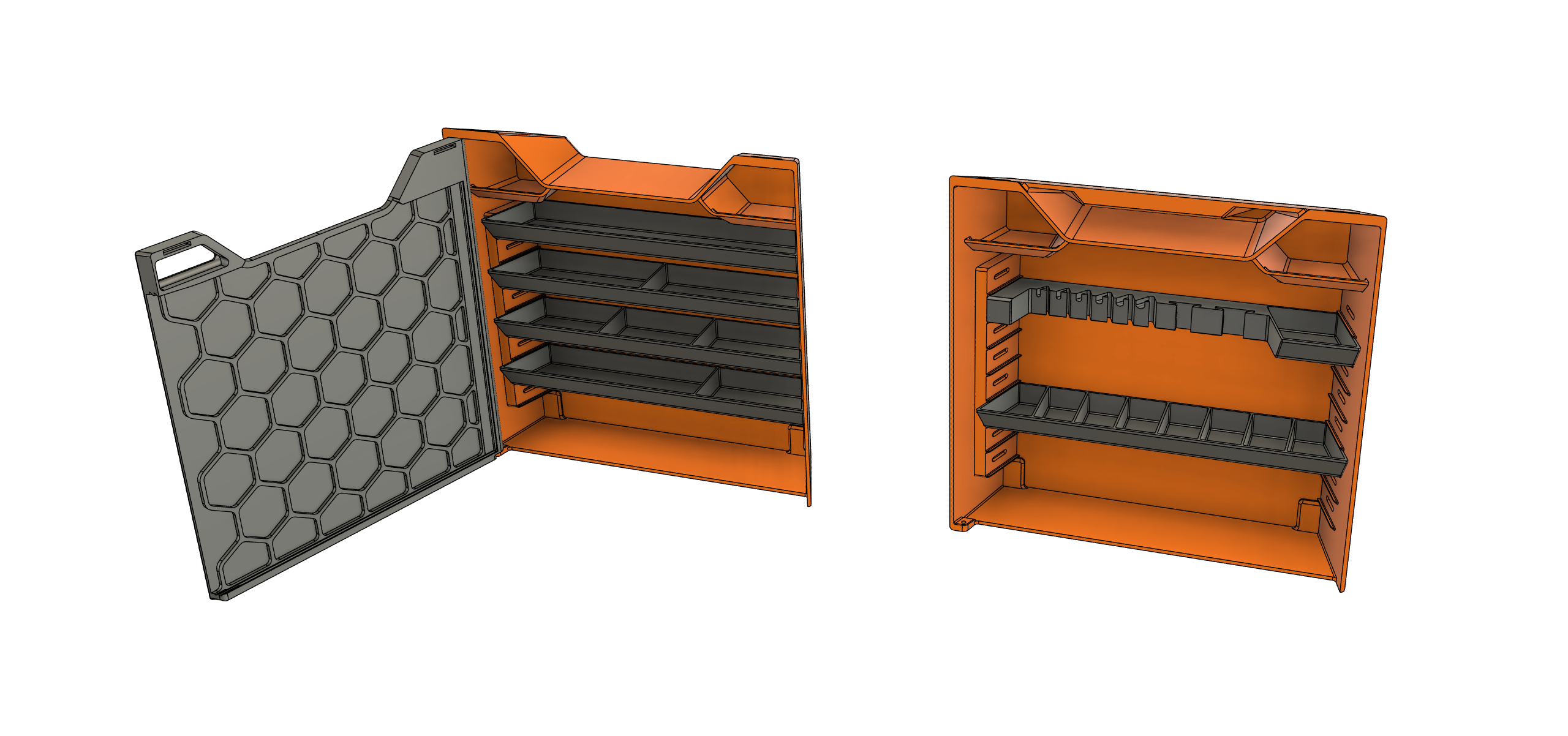 Miniatura 7 do modelo 3D Prusa Core One Side Storage