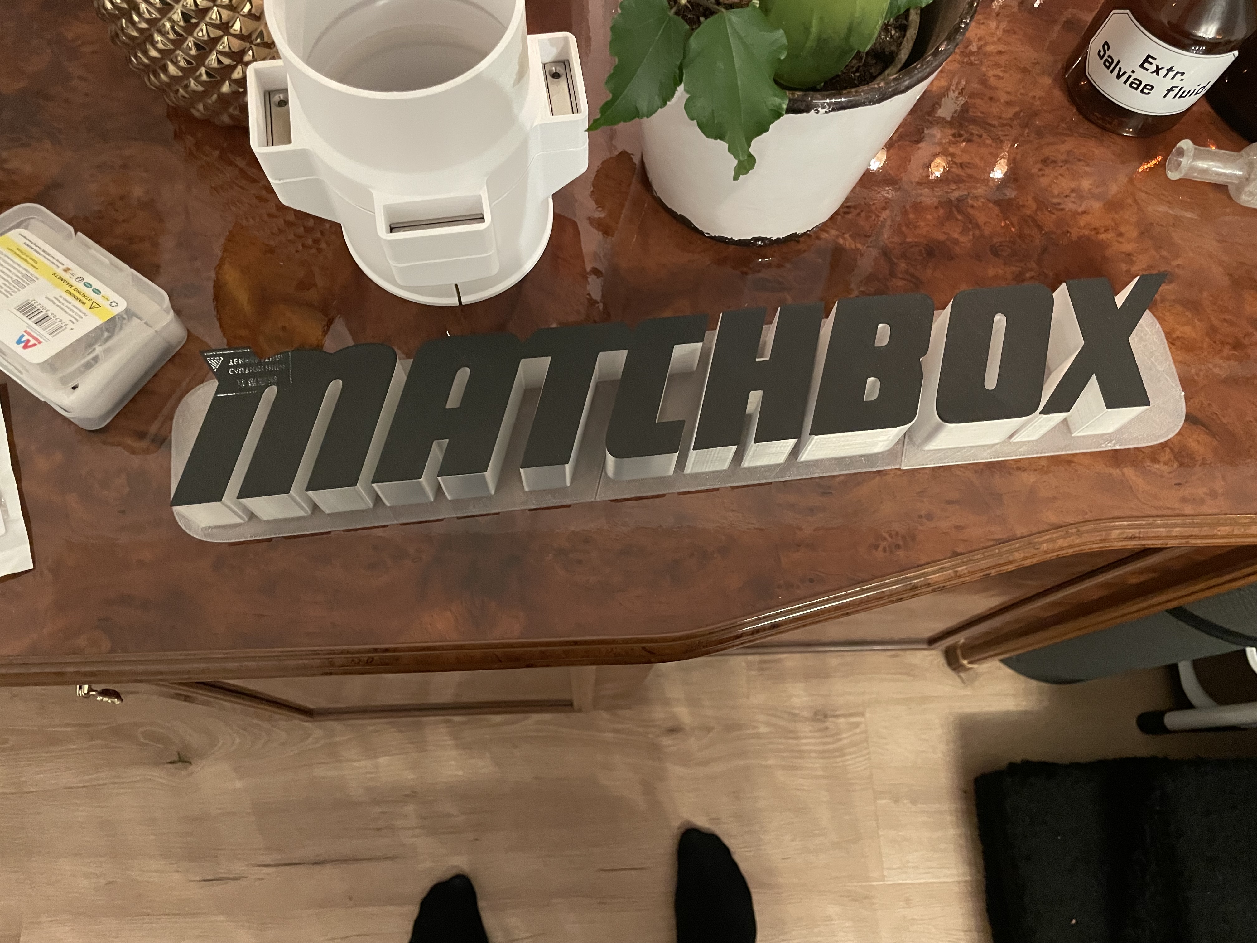 Matchbox Logo for indirect lighting