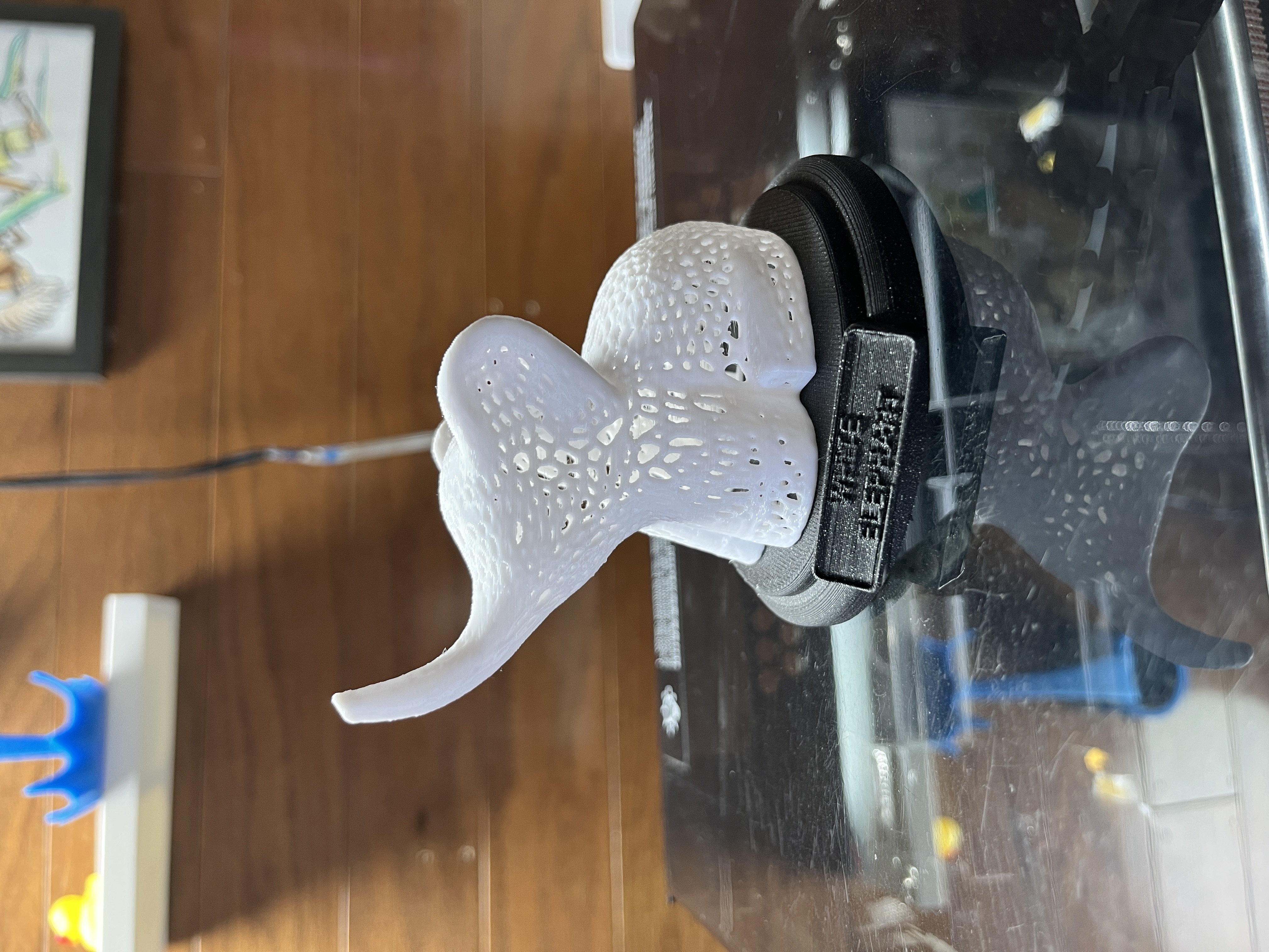 White Elephant Gift Exchange Trophy 3D model thumbnail