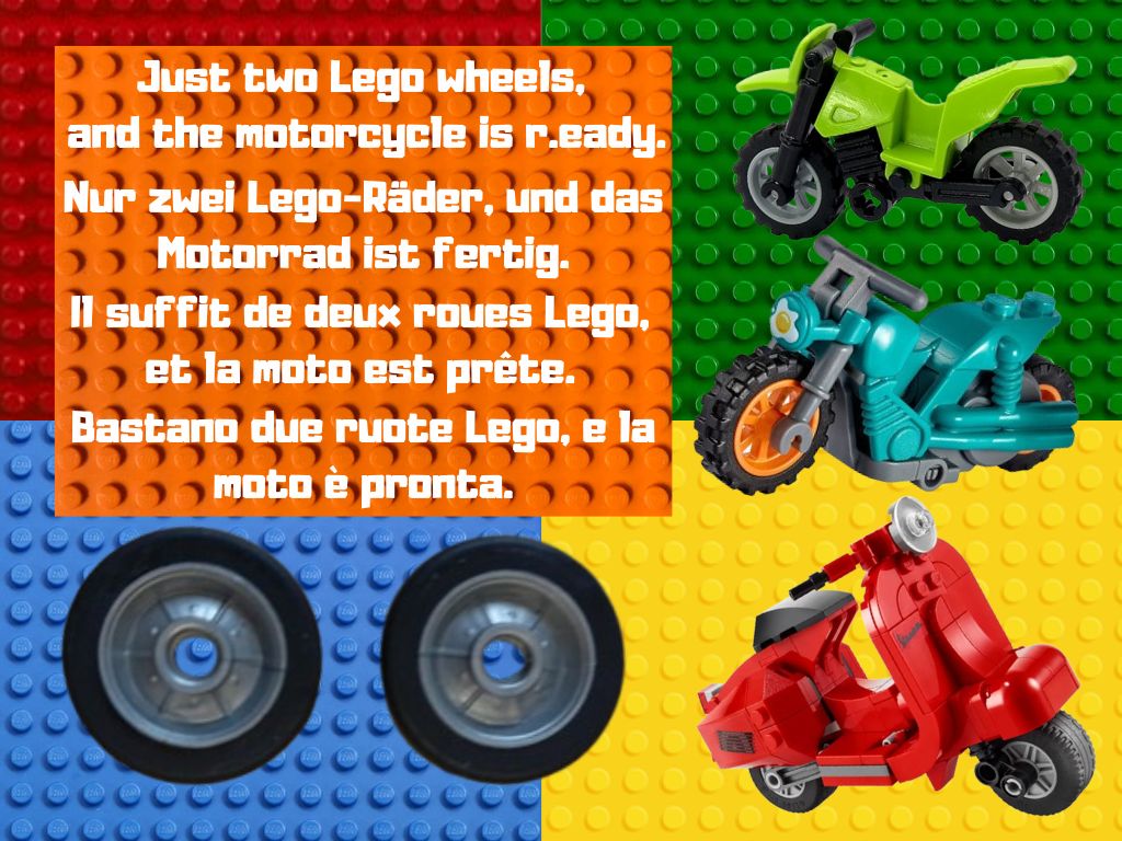 LEGO motorcycle — thumbnail 2