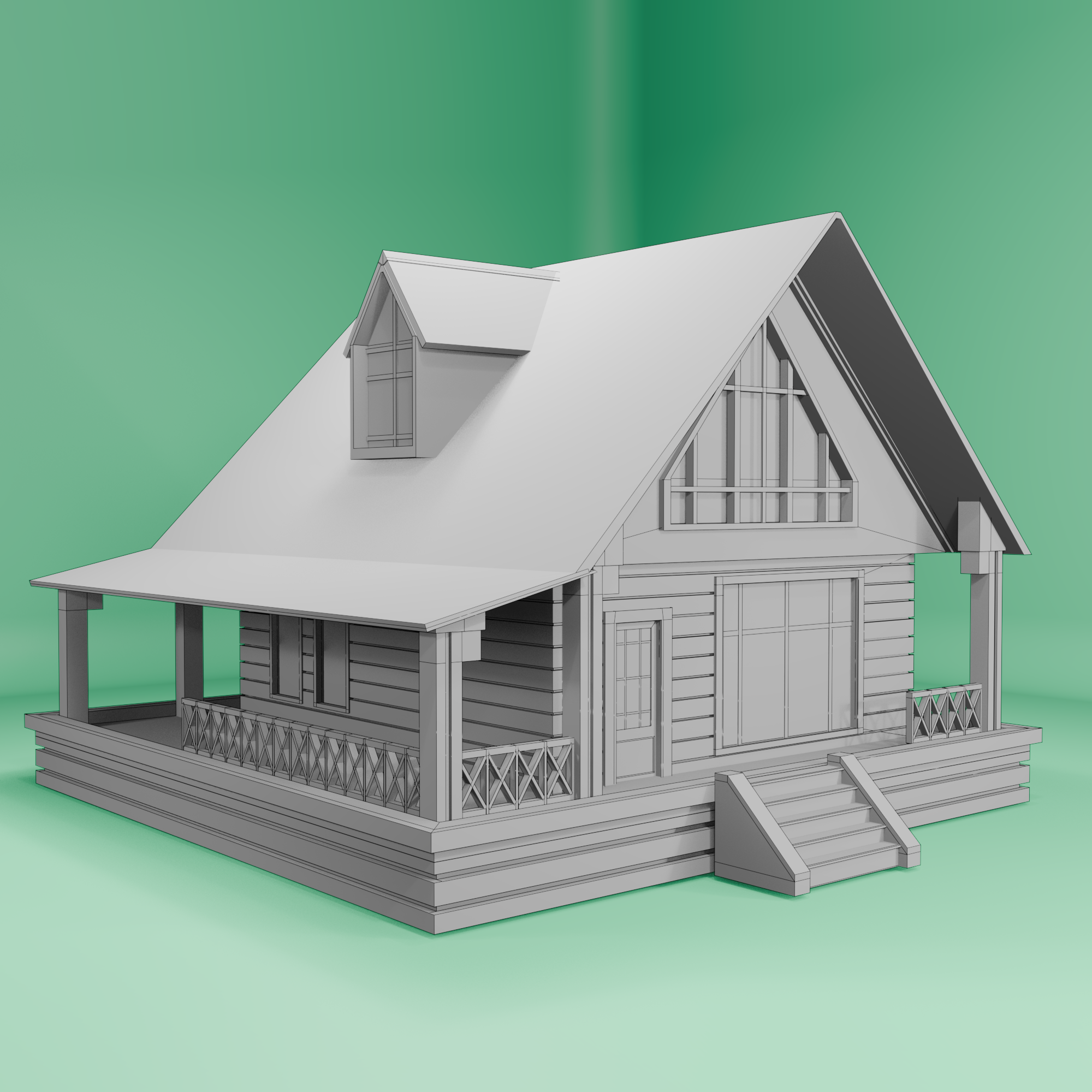 Architectural house