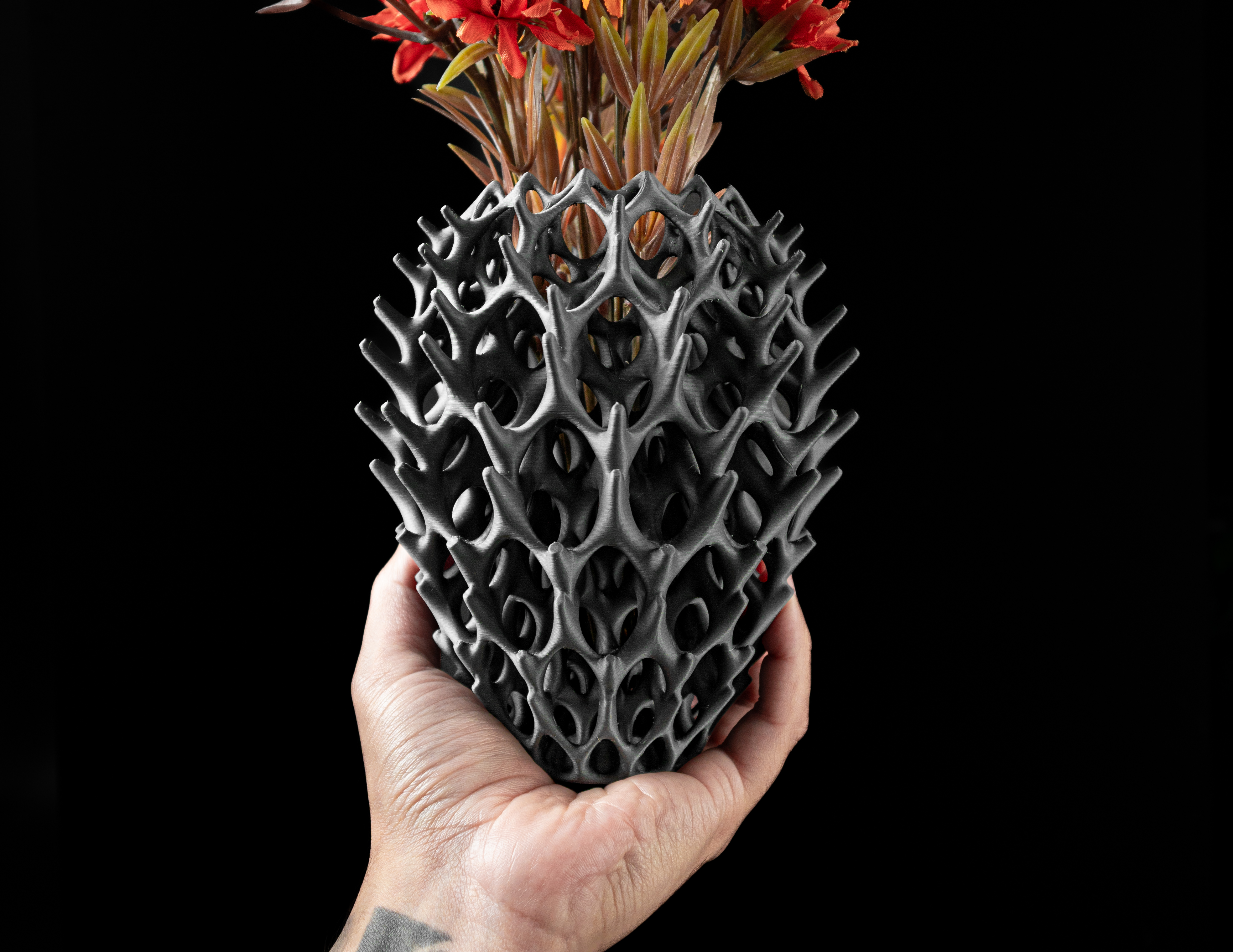 Invader Flower Vase 01 by MODERN MACHINE