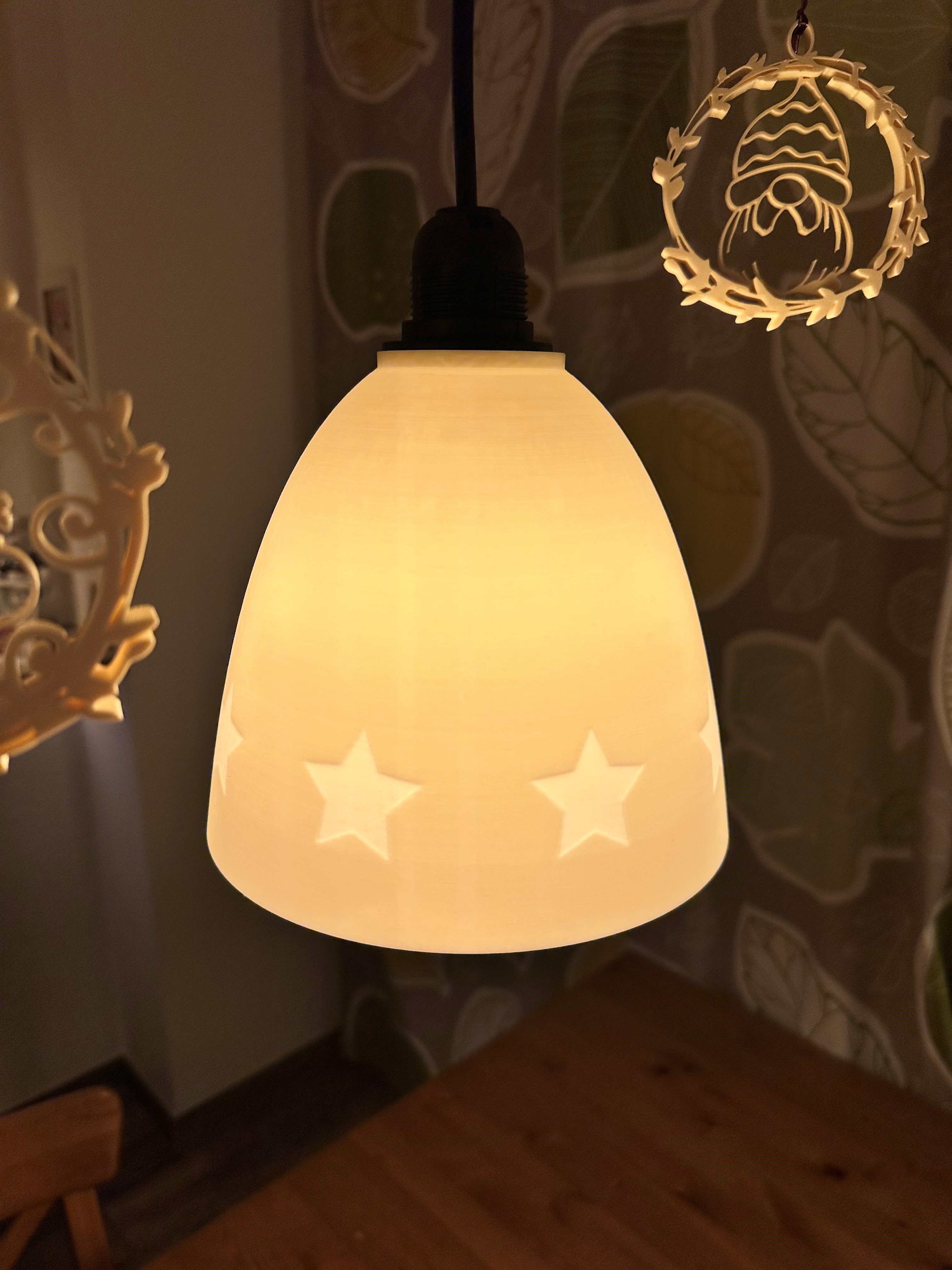Basic Lampenschirm Sterne