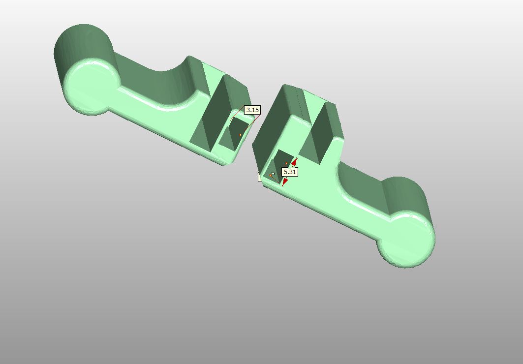 Magnetic Enclosure Door Handle/ Magnetischer Türgriff Einhausung