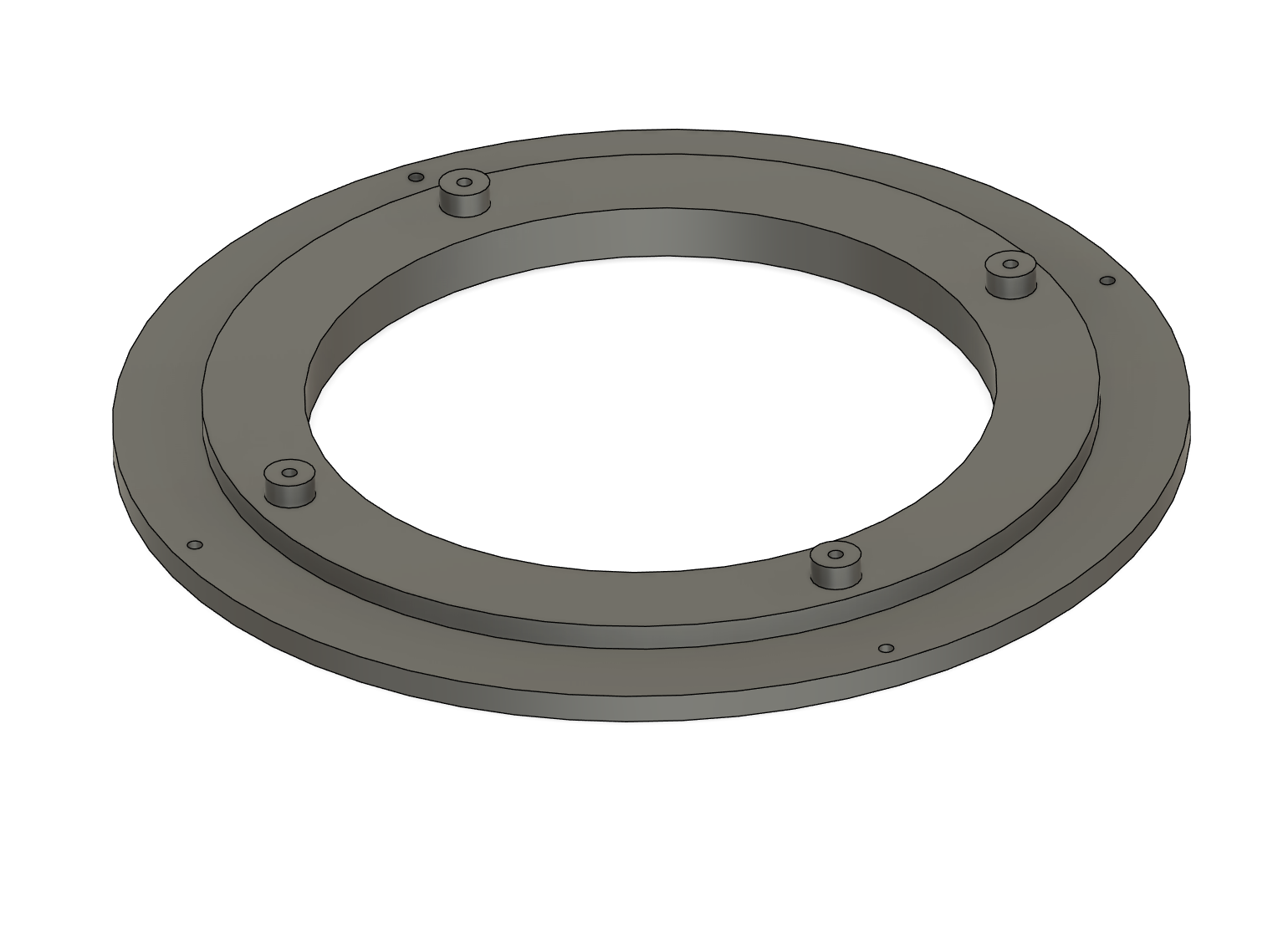 NB Miata 8" to 6.5" speaker adapter (Bose)