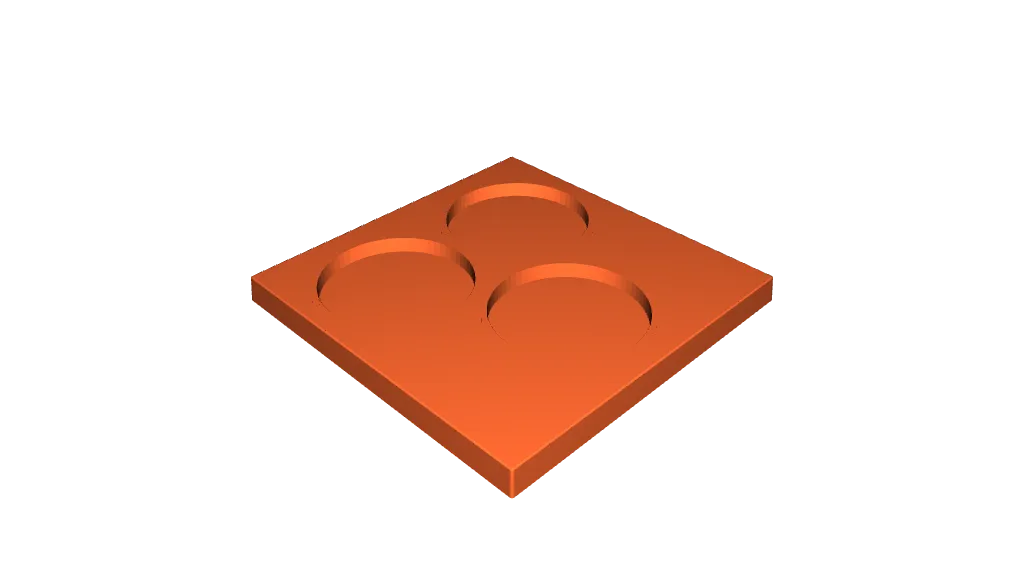 Conquest - Stand for 3 Models - Movement Tray compatible by Marco ...
