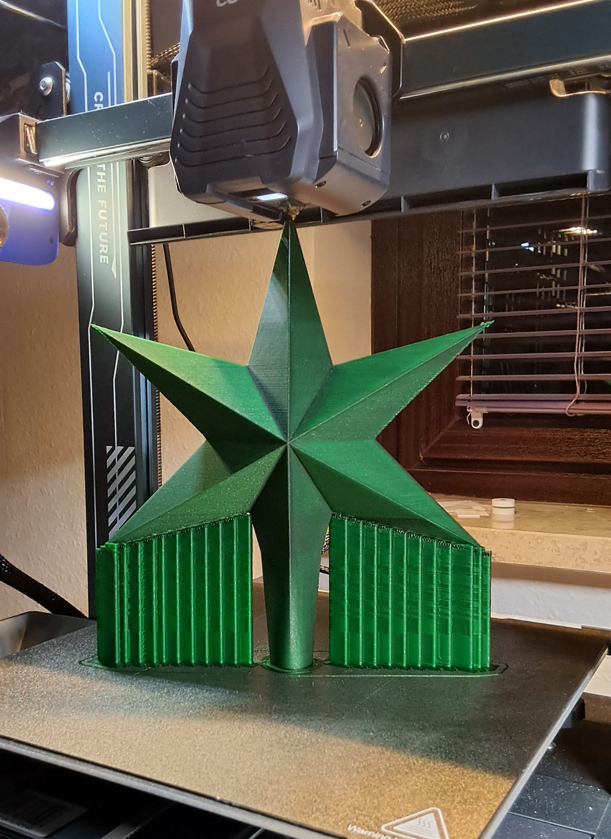 Xmas Tree topper Star  /  Christbaumspitze Stern