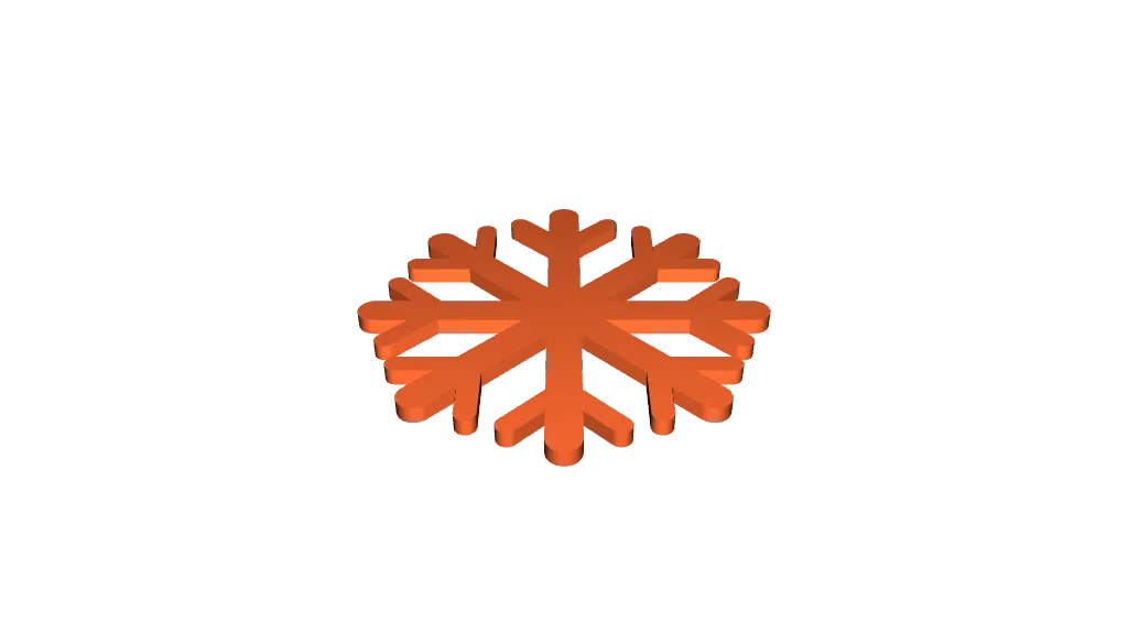 Snow flake by Fejfar Jakub | Download free STL model | Printables.com