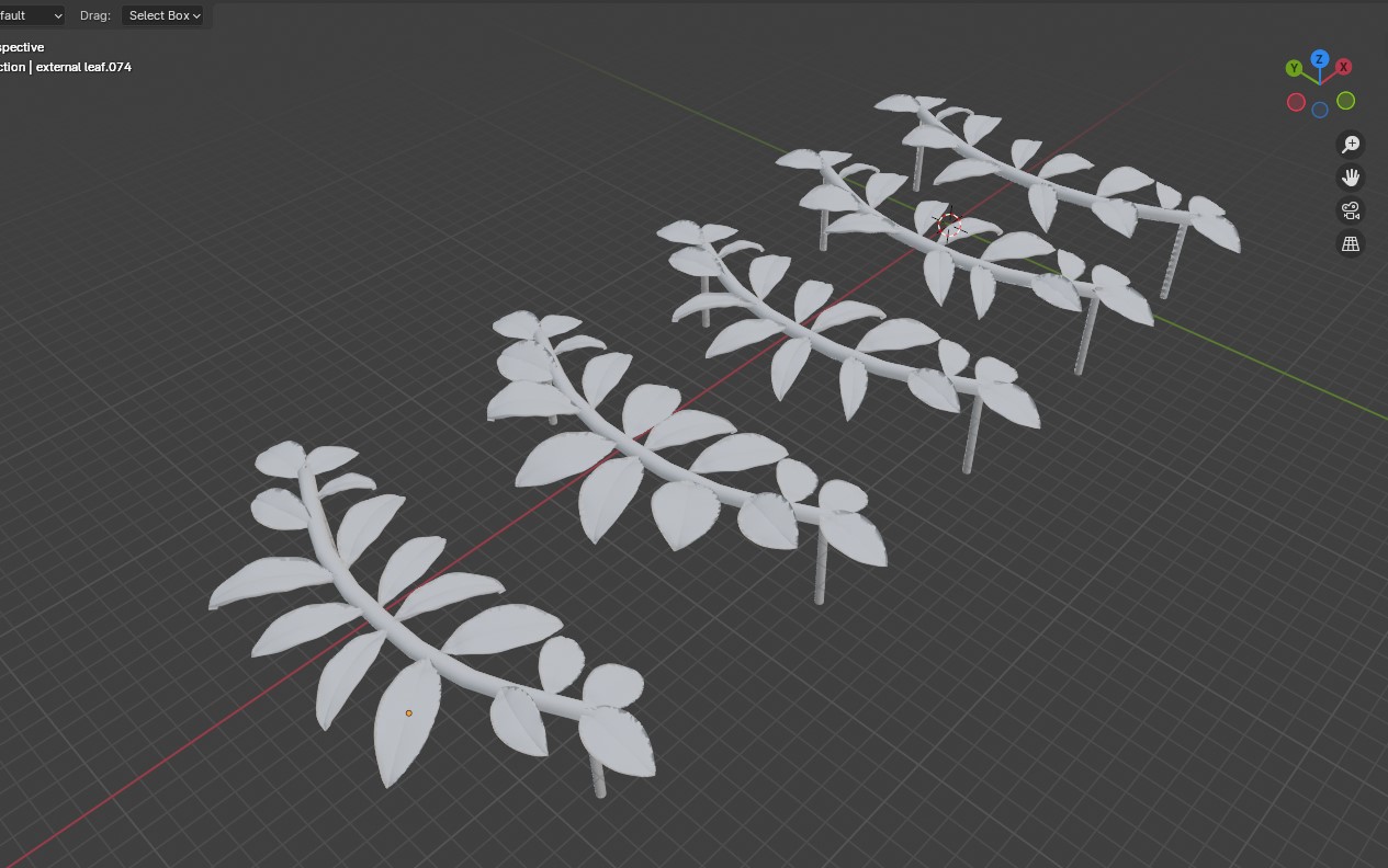 Decorative Leaf Bar