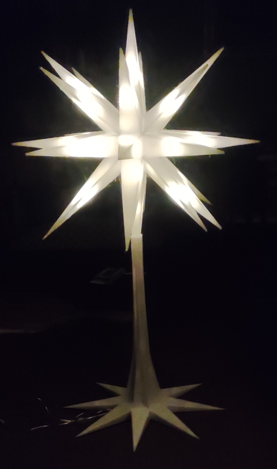 Christmas Star, Hanging or Standing. — miniatura 3