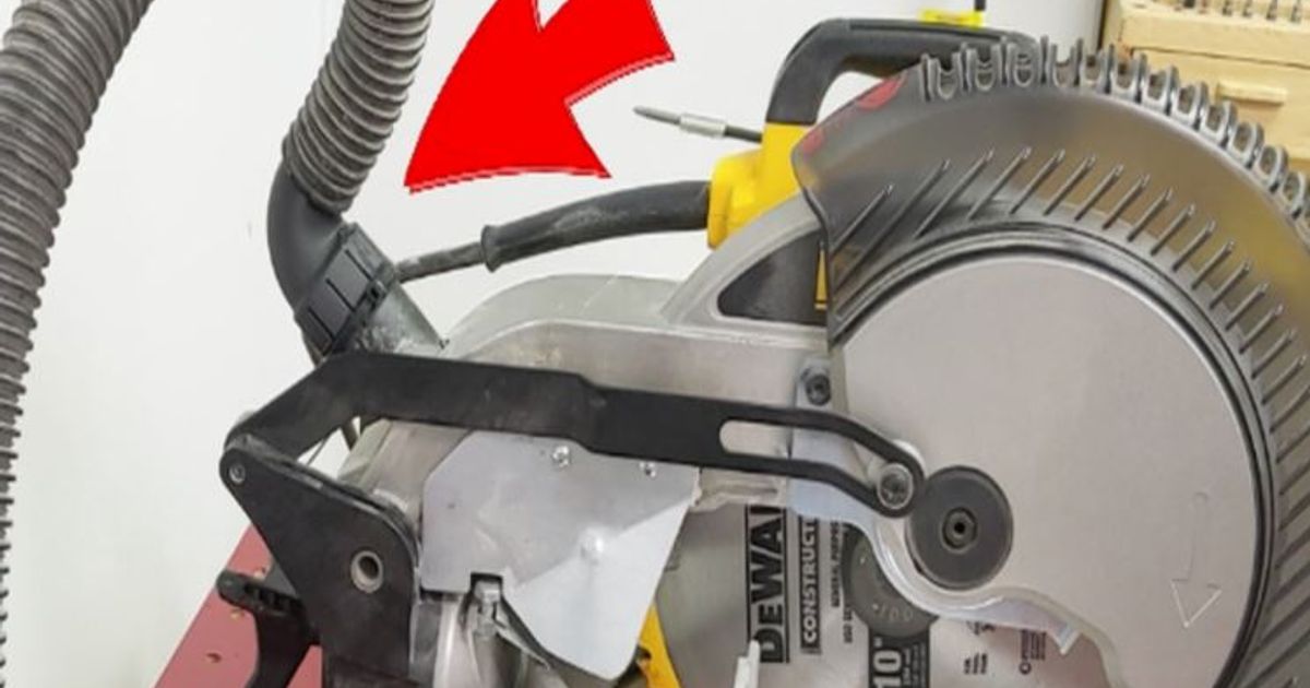 Dewalt Miter Saw Hose Adapter By Justin Depew Design 