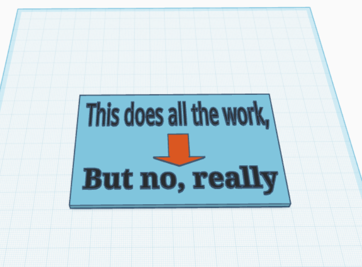 Miniatura 3 do modelo 3D 3-D printer sign
