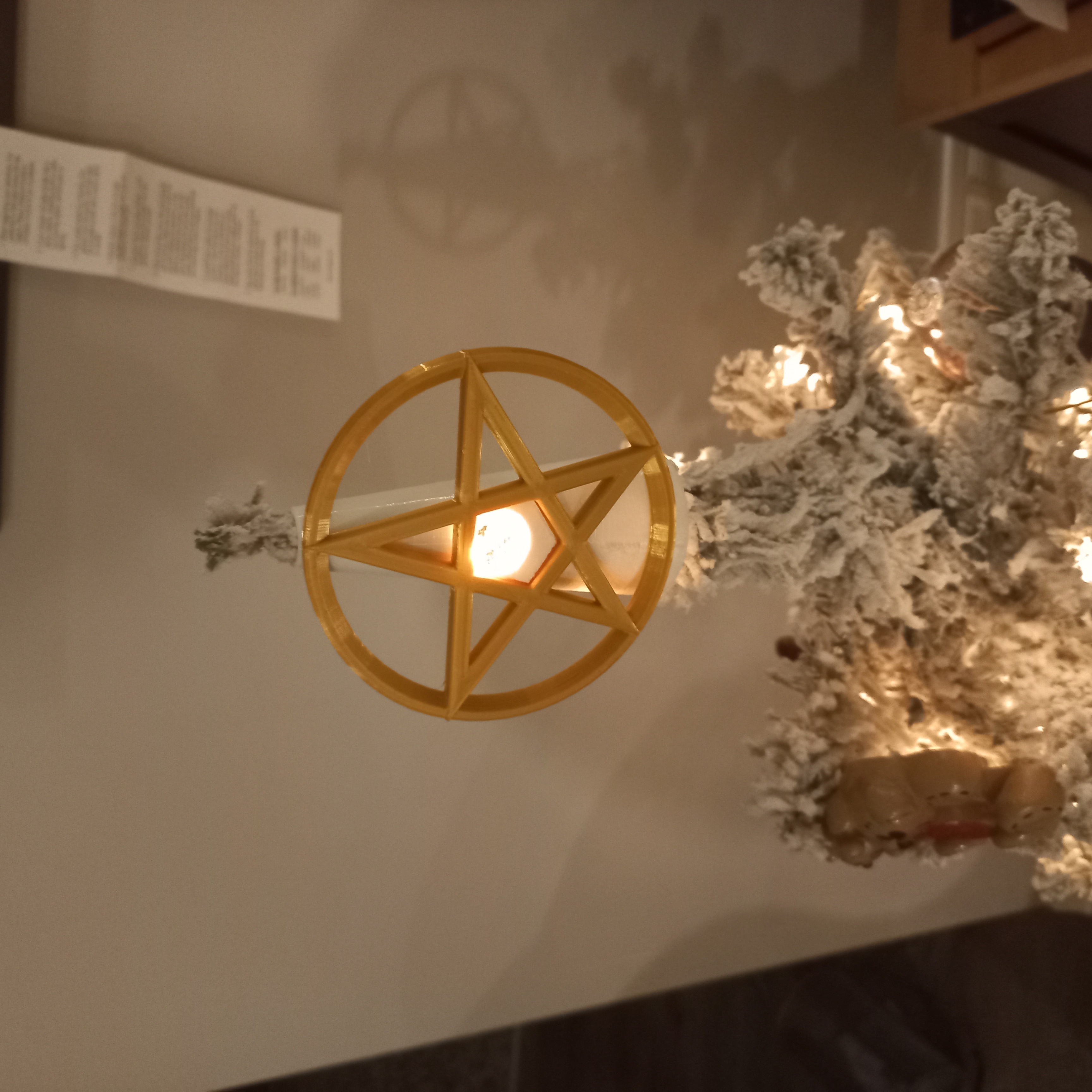 tree topper pentacle
