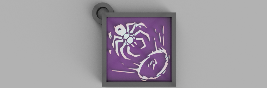 Invocation Weaving Spiders Charm from DBD