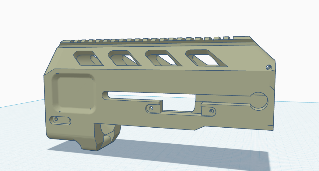 Split upper and lower 3D model thumbnail