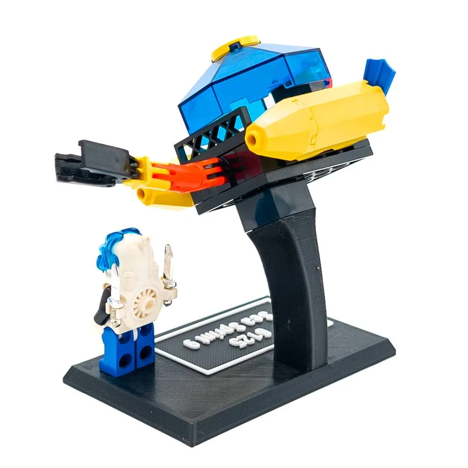 海ページ Display Stand for LEGO 6125 Sea Sprint 9 Aquazone Aquanauts by