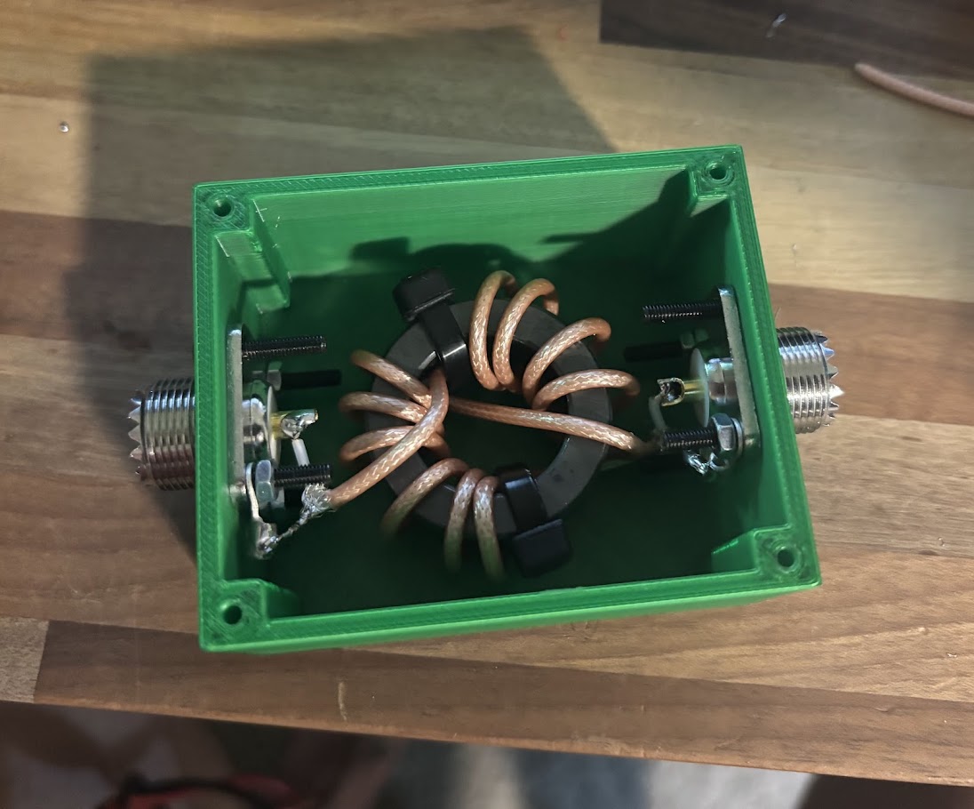 Balun / Unun Antenna Case for Toroid