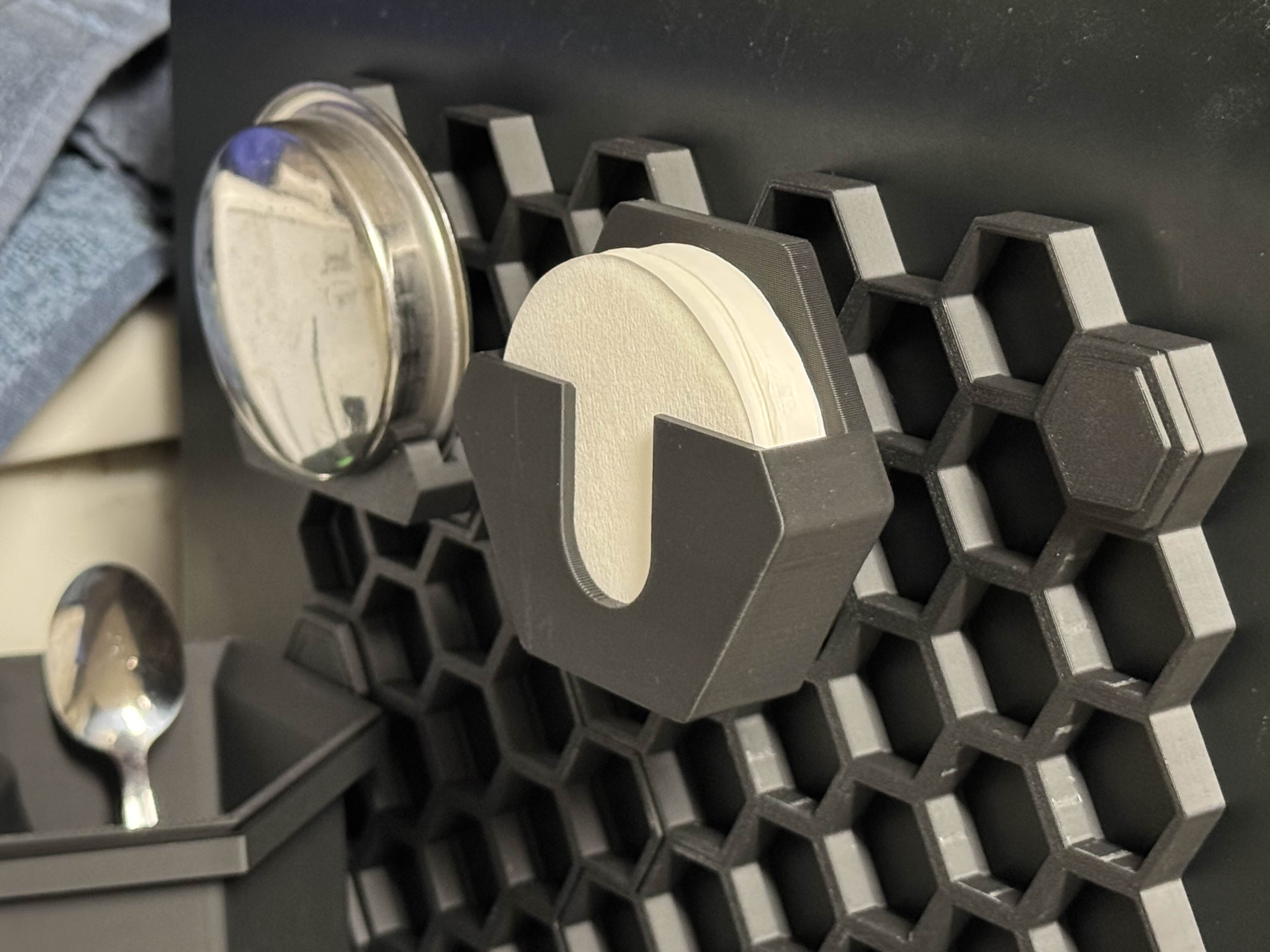 Decent Espresso Mounts - Additional Honeycomb Attachments