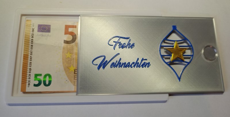 Schachtel für Geldgeschenke