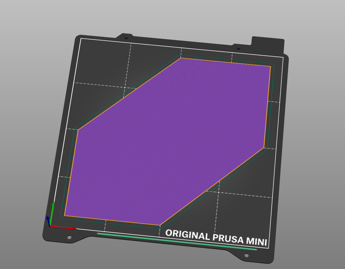 First Layer Calibration Print for Prusa Mini by Fatato | Download free ...