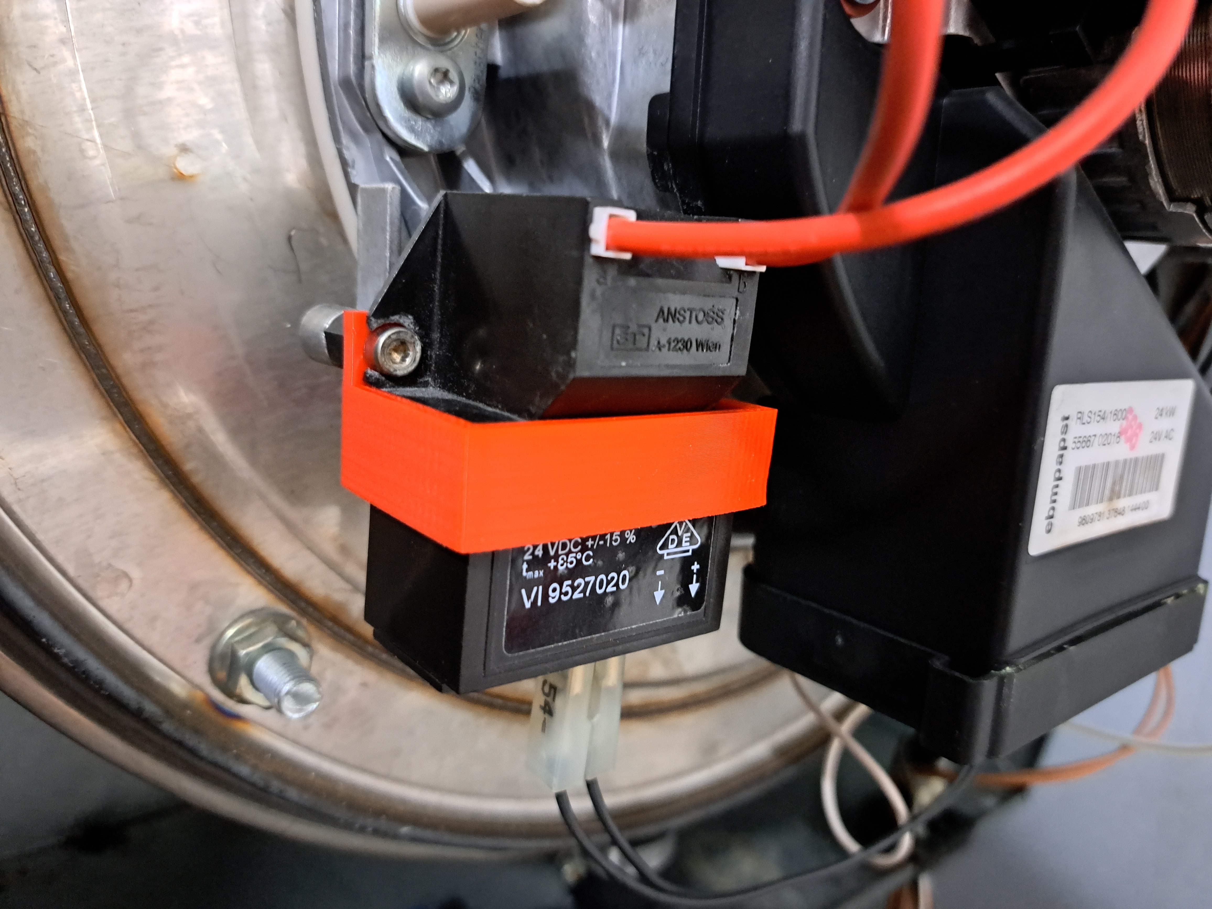 Holder for Viessmann ignition unit DCZ 2/24 - Halter für Viessmann Zündeinheit DCZ 2/24